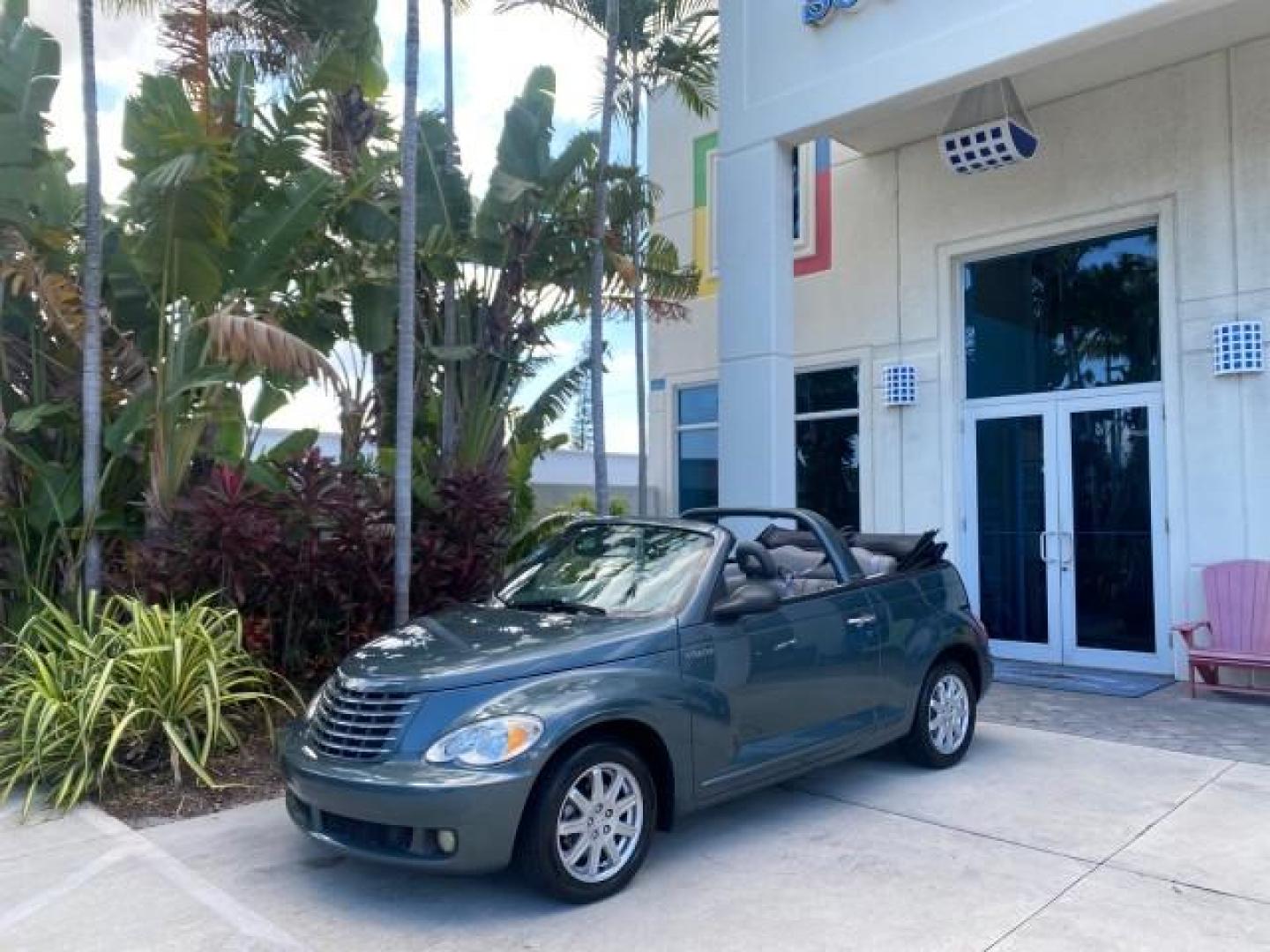2006 Marine Blue Pearl /Pastel Slate Gray Chrysler PT Cruiser CONV Touring LOW MILES 36,241 (3C3JY55E06T) with an 2.4L DOHC SMPI 16-Valve I4 Engine engine, Automatic transmission, located at 4701 North Dixie Hwy, Pompano Beach, FL, 33064, (954) 422-2889, 26.240938, -80.123474 - OUR WEBPAGE FLORIDACARS1.COM HAS OVER 100 PHOTOS AND FREE CARFAX LINK 2006 CHRYSLER PT CRUISER TOURING TOP WORKS GREAT VIN: 3C3JY55E06T270148 3 C 3 J Y 5 5 E 0 6 T 2 7 0 1 4 8 CONVERTIBLE 2.4L I4 F DOHC 16V TURBO GASOLINE 26 MPG FRONT WHEEL DRIVE Features ABS Brakes Air Conditioning Alloy Wheels AM/ - Photo#32