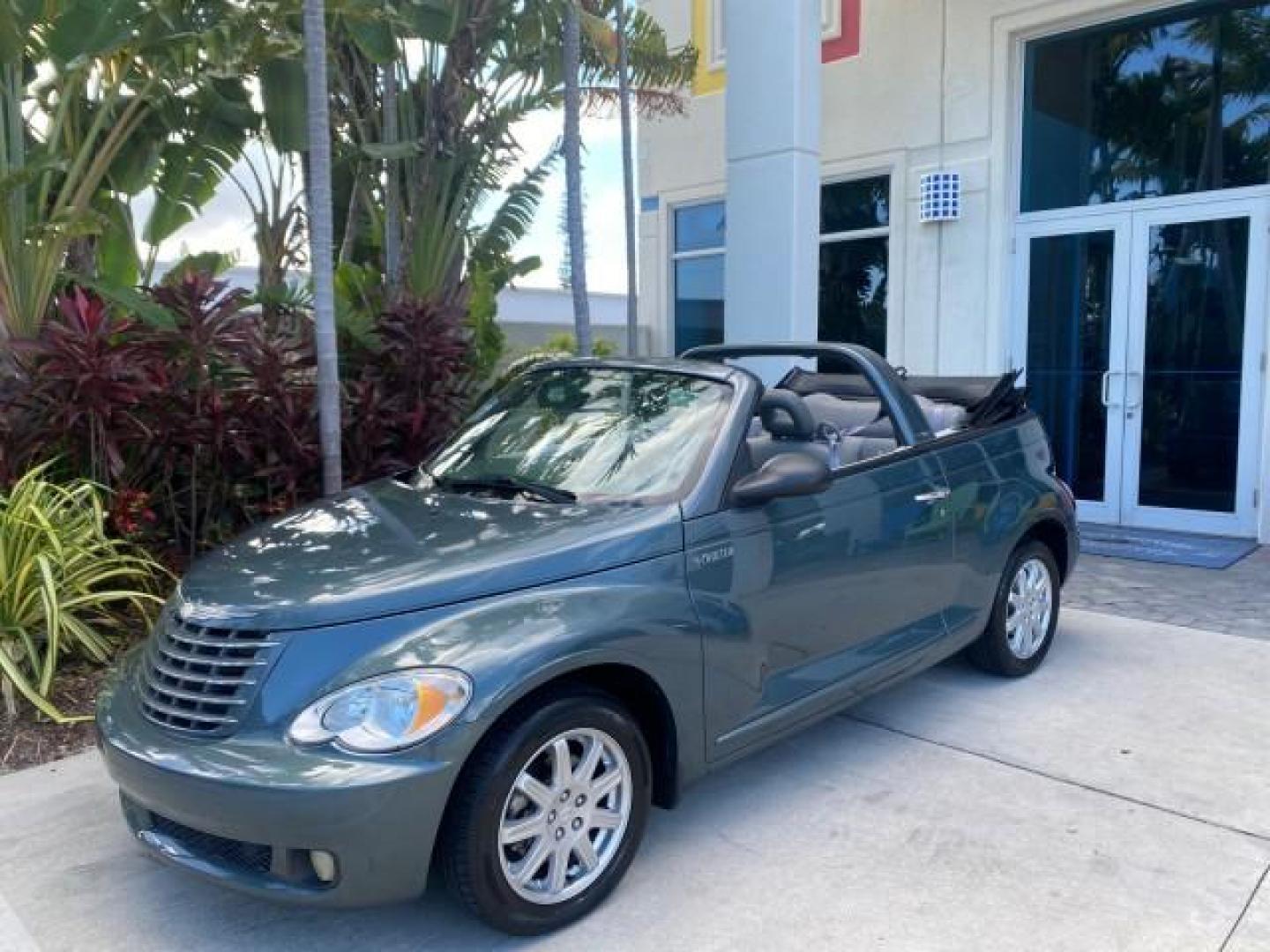 2006 Marine Blue Pearl /Pastel Slate Gray Chrysler PT Cruiser CONV Touring LOW MILES 36,241 (3C3JY55E06T) with an 2.4L DOHC SMPI 16-Valve I4 Engine engine, Automatic transmission, located at 4701 North Dixie Hwy, Pompano Beach, FL, 33064, (954) 422-2889, 26.240938, -80.123474 - OUR WEBPAGE FLORIDACARS1.COM HAS OVER 100 PHOTOS AND FREE CARFAX LINK 2006 CHRYSLER PT CRUISER TOURING TOP WORKS GREAT VIN: 3C3JY55E06T270148 3 C 3 J Y 5 5 E 0 6 T 2 7 0 1 4 8 CONVERTIBLE 2.4L I4 F DOHC 16V TURBO GASOLINE 26 MPG FRONT WHEEL DRIVE Features ABS Brakes Air Conditioning Alloy Wheels AM/ - Photo#34