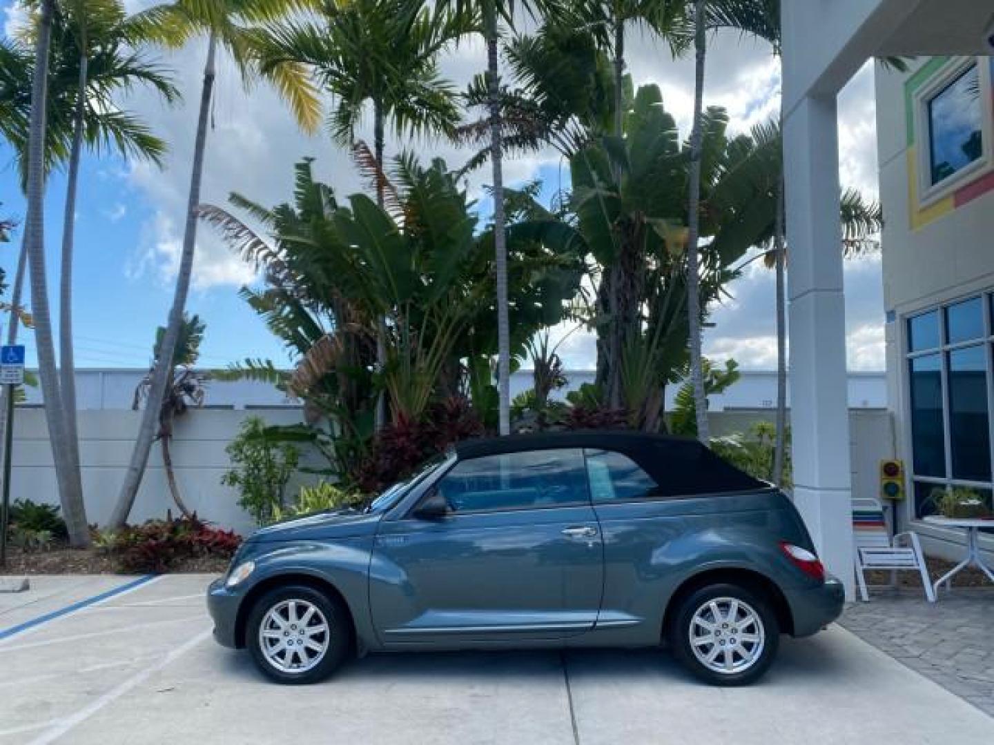 2006 Marine Blue Pearl /Pastel Slate Gray Chrysler PT Cruiser CONV Touring LOW MILES 36,241 (3C3JY55E06T) with an 2.4L DOHC SMPI 16-Valve I4 Engine engine, Automatic transmission, located at 4701 North Dixie Hwy, Pompano Beach, FL, 33064, (954) 422-2889, 26.240938, -80.123474 - OUR WEBPAGE FLORIDACARS1.COM HAS OVER 100 PHOTOS AND FREE CARFAX LINK 2006 CHRYSLER PT CRUISER TOURING TOP WORKS GREAT VIN: 3C3JY55E06T270148 3 C 3 J Y 5 5 E 0 6 T 2 7 0 1 4 8 CONVERTIBLE 2.4L I4 F DOHC 16V TURBO GASOLINE 26 MPG FRONT WHEEL DRIVE Features ABS Brakes Air Conditioning Alloy Wheels AM/ - Photo#35