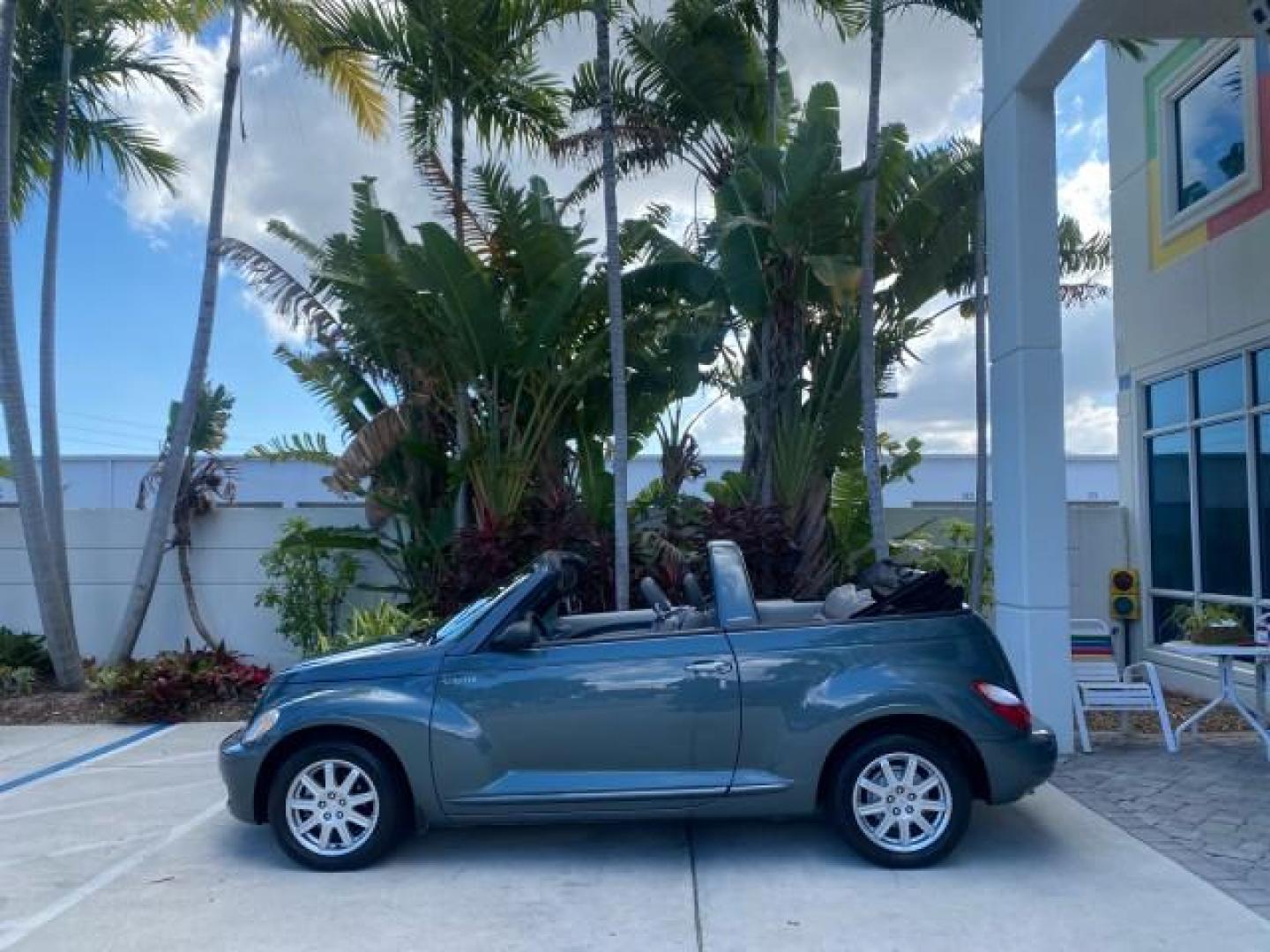 2006 Marine Blue Pearl /Pastel Slate Gray Chrysler PT Cruiser CONV Touring LOW MILES 36,241 (3C3JY55E06T) with an 2.4L DOHC SMPI 16-Valve I4 Engine engine, Automatic transmission, located at 4701 North Dixie Hwy, Pompano Beach, FL, 33064, (954) 422-2889, 26.240938, -80.123474 - OUR WEBPAGE FLORIDACARS1.COM HAS OVER 100 PHOTOS AND FREE CARFAX LINK 2006 CHRYSLER PT CRUISER TOURING TOP WORKS GREAT VIN: 3C3JY55E06T270148 3 C 3 J Y 5 5 E 0 6 T 2 7 0 1 4 8 CONVERTIBLE 2.4L I4 F DOHC 16V TURBO GASOLINE 26 MPG FRONT WHEEL DRIVE Features ABS Brakes Air Conditioning Alloy Wheels AM/ - Photo#36
