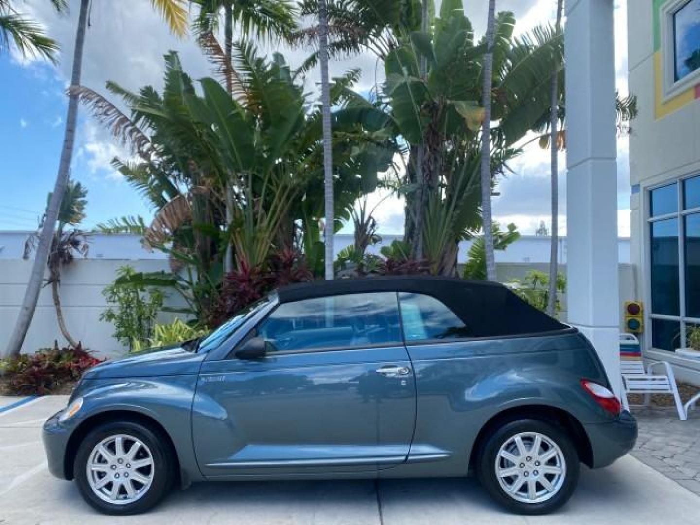 2006 Marine Blue Pearl /Pastel Slate Gray Chrysler PT Cruiser CONV Touring LOW MILES 36,241 (3C3JY55E06T) with an 2.4L DOHC SMPI 16-Valve I4 Engine engine, Automatic transmission, located at 4701 North Dixie Hwy, Pompano Beach, FL, 33064, (954) 422-2889, 26.240938, -80.123474 - OUR WEBPAGE FLORIDACARS1.COM HAS OVER 100 PHOTOS AND FREE CARFAX LINK 2006 CHRYSLER PT CRUISER TOURING TOP WORKS GREAT VIN: 3C3JY55E06T270148 3 C 3 J Y 5 5 E 0 6 T 2 7 0 1 4 8 CONVERTIBLE 2.4L I4 F DOHC 16V TURBO GASOLINE 26 MPG FRONT WHEEL DRIVE Features ABS Brakes Air Conditioning Alloy Wheels AM/ - Photo#37