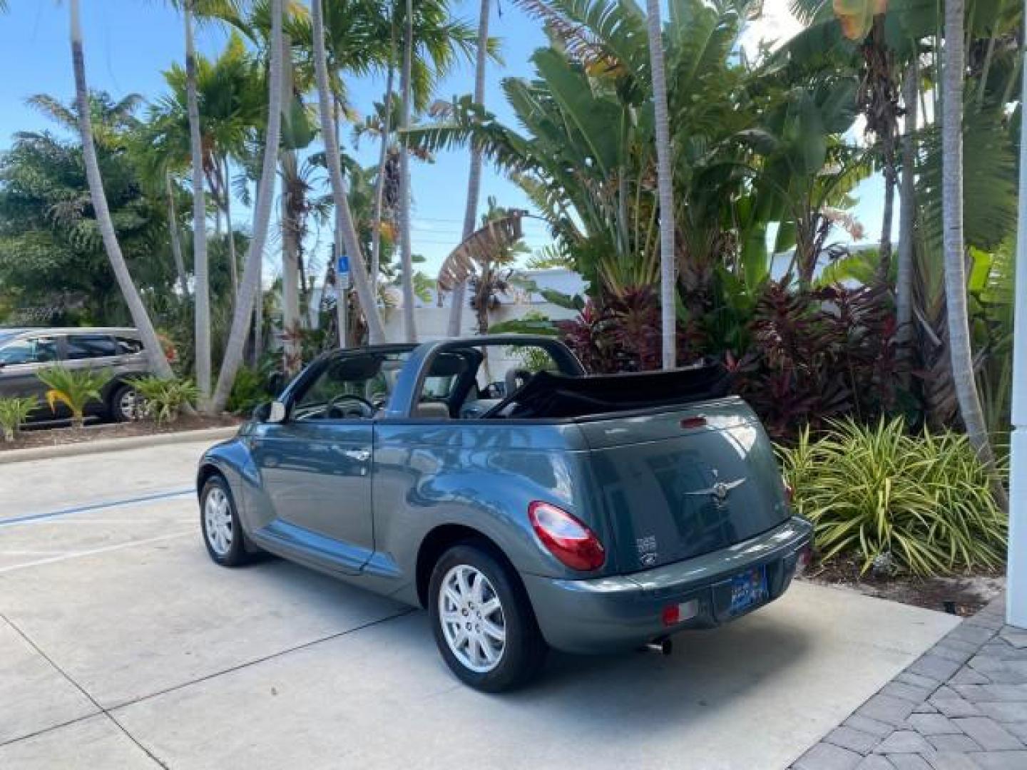 2006 Marine Blue Pearl /Pastel Slate Gray Chrysler PT Cruiser CONV Touring LOW MILES 36,241 (3C3JY55E06T) with an 2.4L DOHC SMPI 16-Valve I4 Engine engine, Automatic transmission, located at 4701 North Dixie Hwy, Pompano Beach, FL, 33064, (954) 422-2889, 26.240938, -80.123474 - OUR WEBPAGE FLORIDACARS1.COM HAS OVER 100 PHOTOS AND FREE CARFAX LINK 2006 CHRYSLER PT CRUISER TOURING TOP WORKS GREAT VIN: 3C3JY55E06T270148 3 C 3 J Y 5 5 E 0 6 T 2 7 0 1 4 8 CONVERTIBLE 2.4L I4 F DOHC 16V TURBO GASOLINE 26 MPG FRONT WHEEL DRIVE Features ABS Brakes Air Conditioning Alloy Wheels AM/ - Photo#40