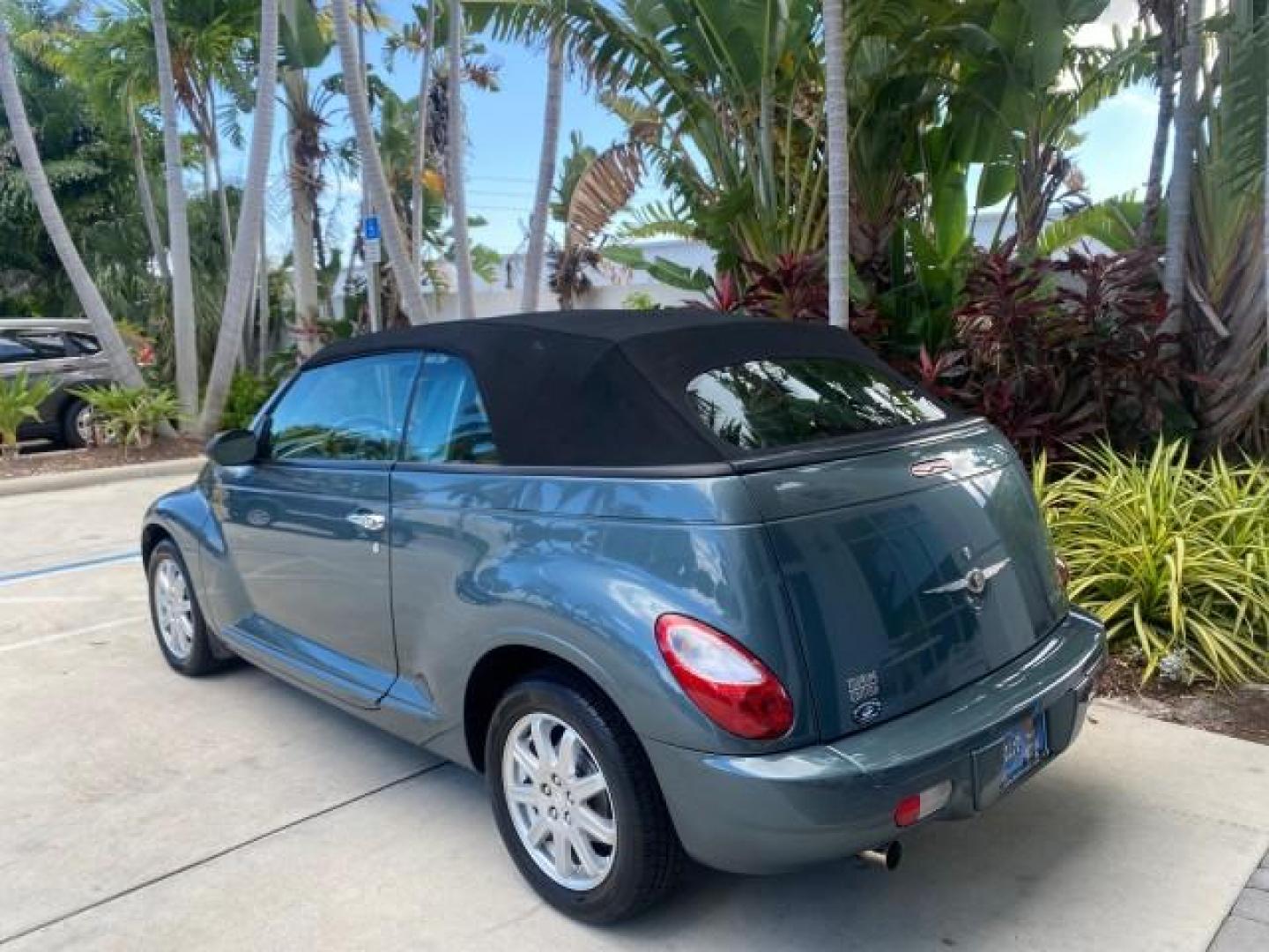 2006 Marine Blue Pearl /Pastel Slate Gray Chrysler PT Cruiser CONV Touring LOW MILES 36,241 (3C3JY55E06T) with an 2.4L DOHC SMPI 16-Valve I4 Engine engine, Automatic transmission, located at 4701 North Dixie Hwy, Pompano Beach, FL, 33064, (954) 422-2889, 26.240938, -80.123474 - OUR WEBPAGE FLORIDACARS1.COM HAS OVER 100 PHOTOS AND FREE CARFAX LINK 2006 CHRYSLER PT CRUISER TOURING TOP WORKS GREAT VIN: 3C3JY55E06T270148 3 C 3 J Y 5 5 E 0 6 T 2 7 0 1 4 8 CONVERTIBLE 2.4L I4 F DOHC 16V TURBO GASOLINE 26 MPG FRONT WHEEL DRIVE Features ABS Brakes Air Conditioning Alloy Wheels AM/ - Photo#41