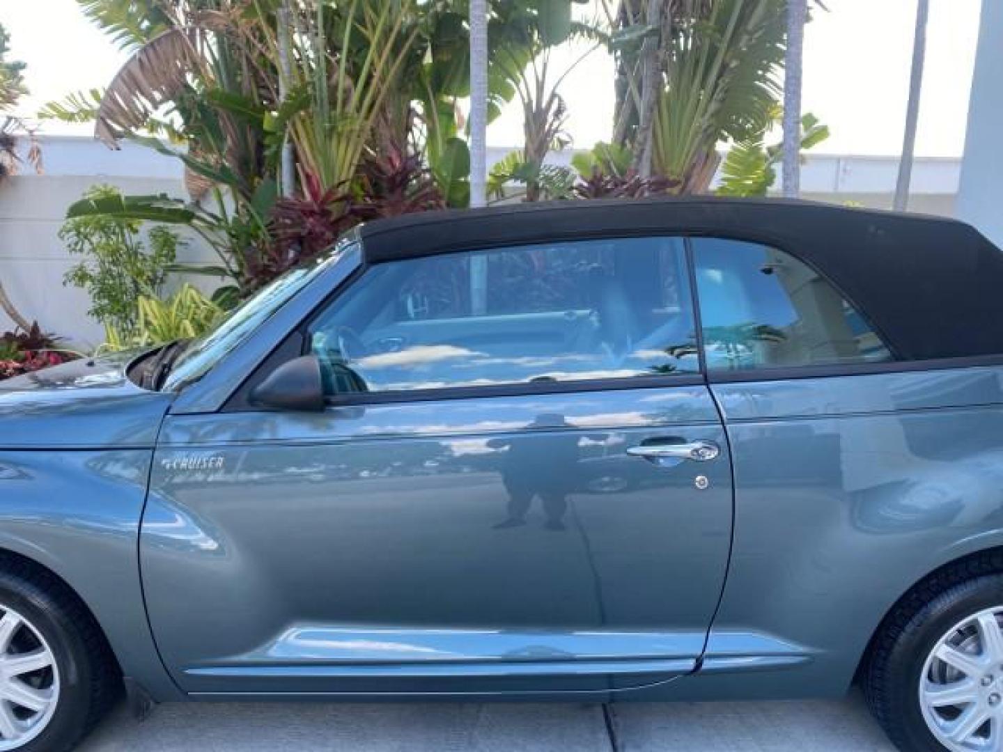 2006 Marine Blue Pearl /Pastel Slate Gray Chrysler PT Cruiser CONV Touring LOW MILES 36,241 (3C3JY55E06T) with an 2.4L DOHC SMPI 16-Valve I4 Engine engine, Automatic transmission, located at 4701 North Dixie Hwy, Pompano Beach, FL, 33064, (954) 422-2889, 26.240938, -80.123474 - OUR WEBPAGE FLORIDACARS1.COM HAS OVER 100 PHOTOS AND FREE CARFAX LINK 2006 CHRYSLER PT CRUISER TOURING TOP WORKS GREAT VIN: 3C3JY55E06T270148 3 C 3 J Y 5 5 E 0 6 T 2 7 0 1 4 8 CONVERTIBLE 2.4L I4 F DOHC 16V TURBO GASOLINE 26 MPG FRONT WHEEL DRIVE Features ABS Brakes Air Conditioning Alloy Wheels AM/ - Photo#58