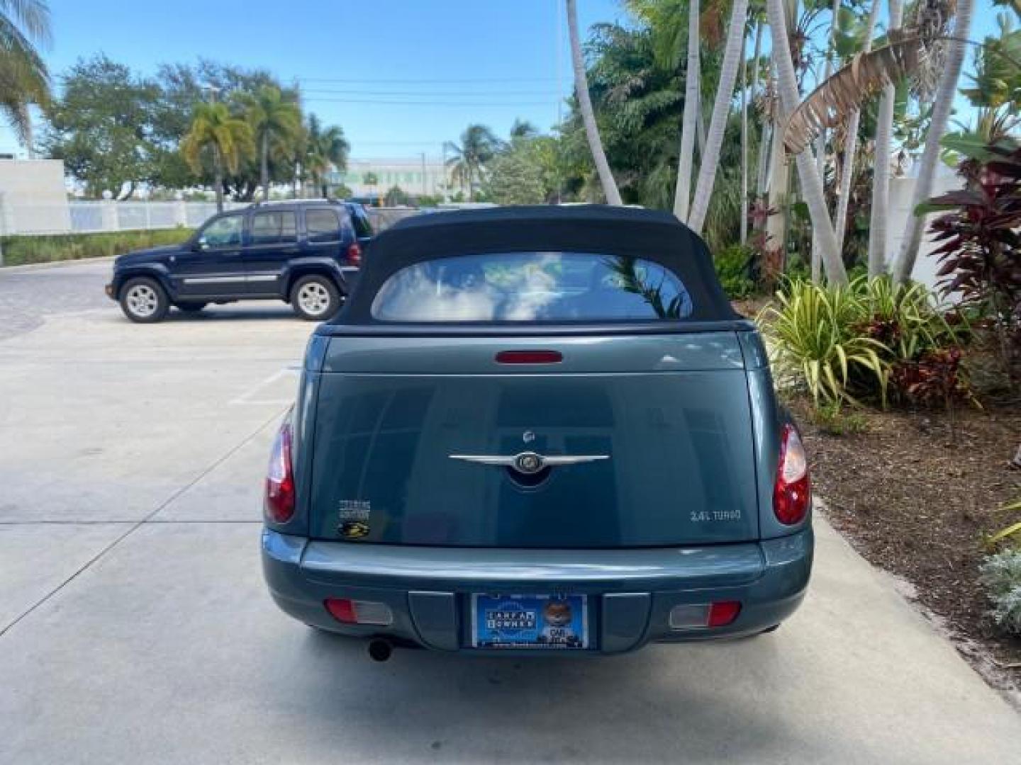 2006 Marine Blue Pearl /Pastel Slate Gray Chrysler PT Cruiser CONV Touring LOW MILES 36,241 (3C3JY55E06T) with an 2.4L DOHC SMPI 16-Valve I4 Engine engine, Automatic transmission, located at 4701 North Dixie Hwy, Pompano Beach, FL, 33064, (954) 422-2889, 26.240938, -80.123474 - OUR WEBPAGE FLORIDACARS1.COM HAS OVER 100 PHOTOS AND FREE CARFAX LINK 2006 CHRYSLER PT CRUISER TOURING TOP WORKS GREAT VIN: 3C3JY55E06T270148 3 C 3 J Y 5 5 E 0 6 T 2 7 0 1 4 8 CONVERTIBLE 2.4L I4 F DOHC 16V TURBO GASOLINE 26 MPG FRONT WHEEL DRIVE Features ABS Brakes Air Conditioning Alloy Wheels AM/ - Photo#98