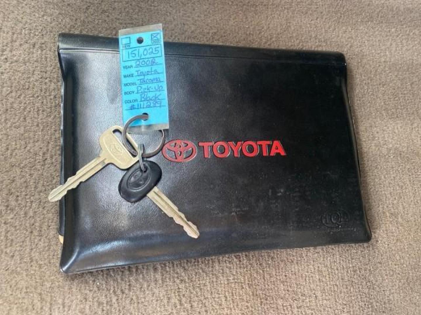 2002 Black Sand Pearl /Charcoal Toyota Tacoma 1 OWNER AUTO AC 4 CYL (5TENL42N02Z) with an 2.4L DOHC EFI 16-Valve I4 Engine engine, Automatic transmission, located at 4701 North Dixie Hwy, Pompano Beach, FL, 33064, (954) 422-2889, 26.240938, -80.123474 - OUR WEBPAGE FLORIDACARS1.COM HAS OVER 100 PHOTOS AND FREE CARFAX LINK 2002 TOYOTA TACOMA VIN: 5TENL42N02Z111289 5 T E N L 4 2 N 0 2 Z 1 1 1 2 8 9 PICKUP 2.4L I4 F DOHC GASOLINE 29 MPG REAR WHEEL DRIVE Features Air Conditioning AM/FM Stereo Automatic Transmission Bed Liner Cassette Player Cloth Seats - Photo#23