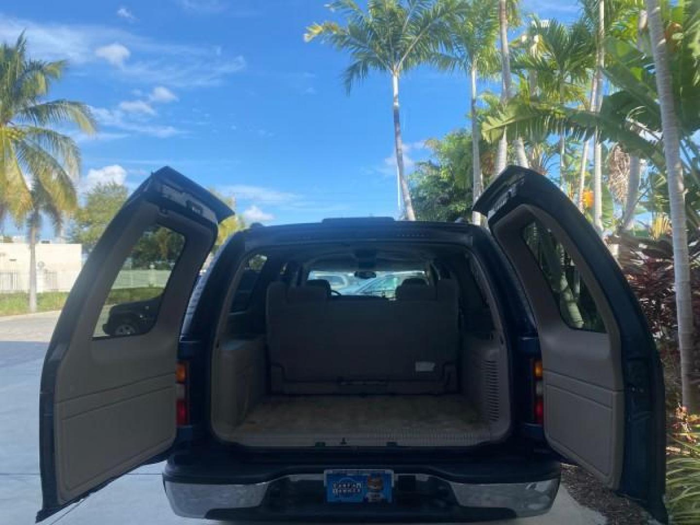 2001 Indigo Blue Metallic /Tan/Neutral Chevrolet Suburban LT 1 OWNER 44 SERVICES NO ACCIDENTS (3GNFK16T41G) with an 5.3L Vortec 1000 SFI V8 Engine engine, Automatic transmission, located at 4701 North Dixie Hwy, Pompano Beach, FL, 33064, (954) 422-2889, 26.240938, -80.123474 - OUR WEBPAGE FLORIDACARS1.COM HAS OVER 100 PHOTOS AND FREE CARFAX LINK 2001 CHEVROLET SUBURBAN 1500 4 WHEEL DRIVE CLOTH LOADED - LIKE NEW VIN: 3GNFK16T41G205451 3 G N F K 1 6 T 4 1 G 2 0 5 4 5 1 4 DOOR WAGON/SPORT UTILITY 5.3L V8 F OHV GASOLINE 18 MPG REAR WHEEL DRIVE W/ 4X4 Features ABS Brakes Air C - Photo#89
