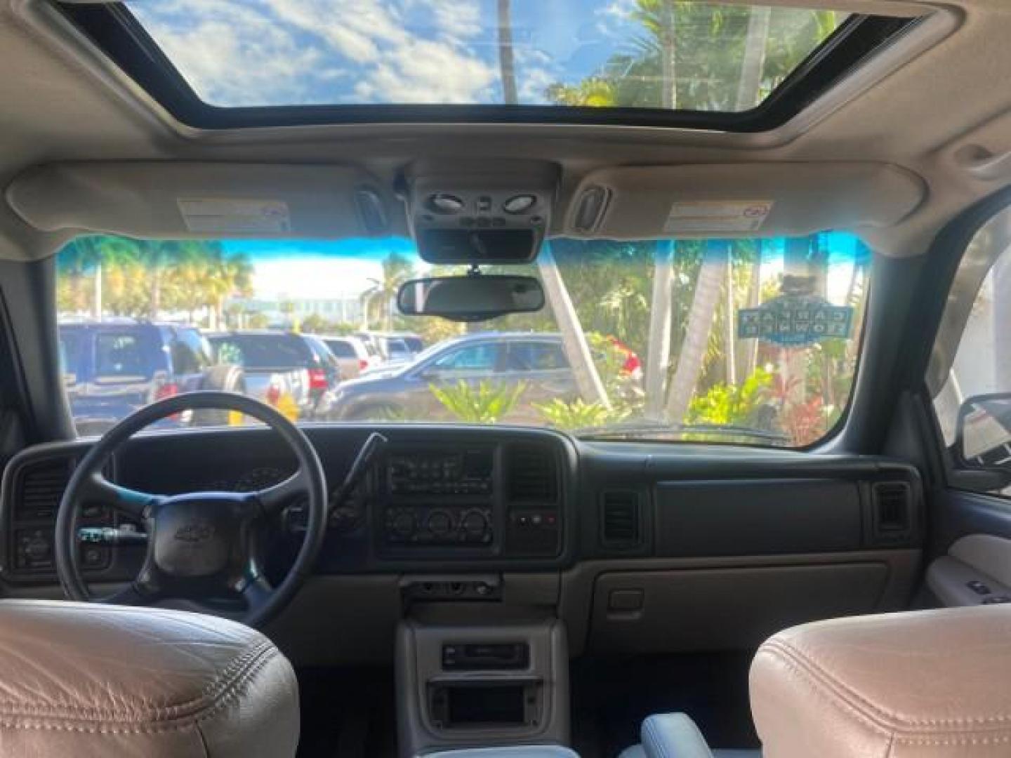 2001 Onyx Black /Graphite/Med Gray Chevrolet Suburban LT Z71 1 FL 4WD 44 SERVICES NO ACCIDENTS (3GNFK16T41G) with an 5.3L Vortec 1000 SFI V8 Engine engine, Automatic transmission, located at 4701 North Dixie Hwy, Pompano Beach, FL, 33064, (954) 422-2889, 26.240938, -80.123474 - OUR WEBPAGE FLORIDACARS1.COM HAS OVER 100 PHOTOS AND FREE CARFAX LINK 2001 CHEVROLET SUBURBAN 1500 Z71 4 WHEEL DRIVE LEATHER LOADED SUNROOF IMMACULATE VIN: 3GNFK16T41G205451 3 G N F K 1 6 T 4 1 G 2 0 5 4 5 1 4 DOOR WAGON/SPORT UTILITY 5.3L V8 F OHV GASOLINE 18 MPG REAR WHEEL DRIVE W/ 4X4 Features 4W - Photo#85