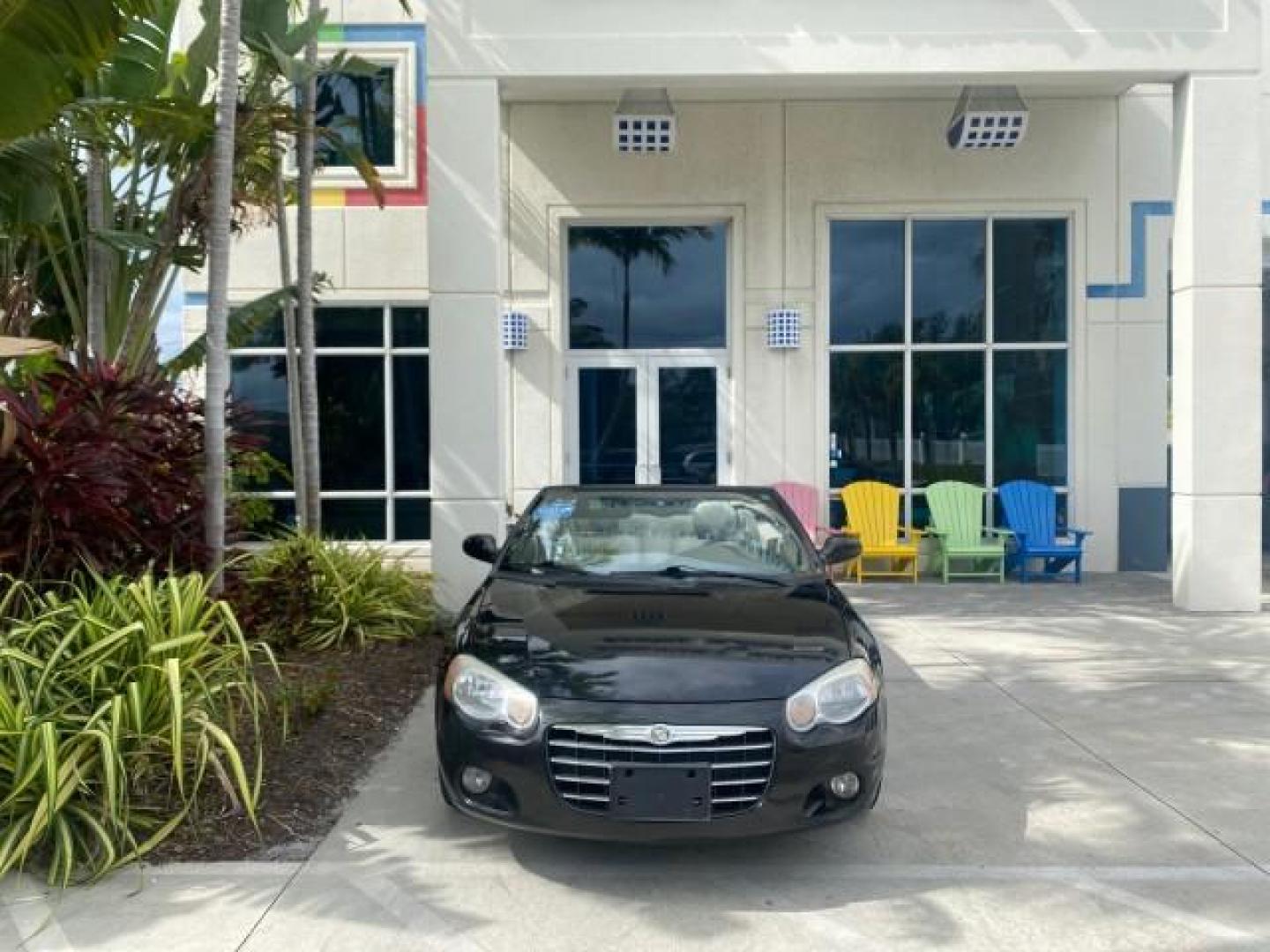 2004 Brilliant Black Crystal Prl /Dark Slate Gray Chrysler Sebring Limited LOW MILES 66,139 (1C3EL65R84N) with an 2.7L MPI DOHC 24-Valve V6 Engine engine, Automatic transmission, located at 4701 North Dixie Hwy, Pompano Beach, FL, 33064, (954) 422-2889, 26.240938, -80.123474 - OUR WEBPAGE FLORIDACARS1.COM HAS OVER 100 PHOTOS AND FREE CARFAX LINK 2004 CHRYSLER SEBRING LIMITED VIN: 1C3EL65R84N154413 1 C 3 E L 6 5 R 8 4 N 1 5 4 4 1 3 CONVERTIBLE 2.7L V6 F DOHC GASOLINE 28 MPG FRONT WHEEL DRIVE Features ABS Brakes Air Conditioning Alloy Wheels AM/FM Stereo Automatic Transmiss - Photo#28