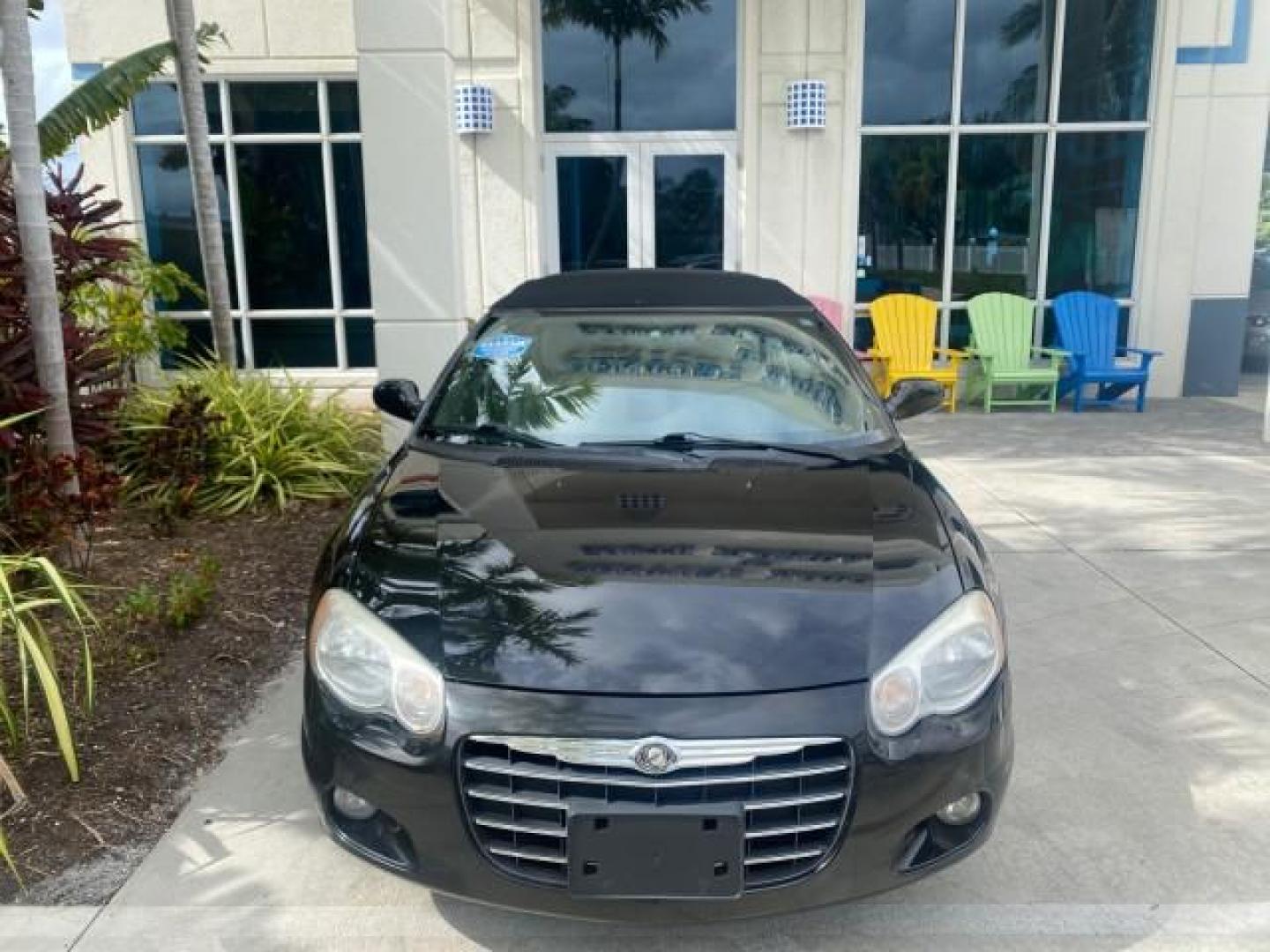 2004 Brilliant Black Crystal Prl /Dark Slate Gray Chrysler Sebring Limited LOW MILES 66,139 (1C3EL65R84N) with an 2.7L MPI DOHC 24-Valve V6 Engine engine, Automatic transmission, located at 4701 North Dixie Hwy, Pompano Beach, FL, 33064, (954) 422-2889, 26.240938, -80.123474 - OUR WEBPAGE FLORIDACARS1.COM HAS OVER 100 PHOTOS AND FREE CARFAX LINK 2004 CHRYSLER SEBRING LIMITED VIN: 1C3EL65R84N154413 1 C 3 E L 6 5 R 8 4 N 1 5 4 4 1 3 CONVERTIBLE 2.7L V6 F DOHC GASOLINE 28 MPG FRONT WHEEL DRIVE Features ABS Brakes Air Conditioning Alloy Wheels AM/FM Stereo Automatic Transmiss - Photo#29