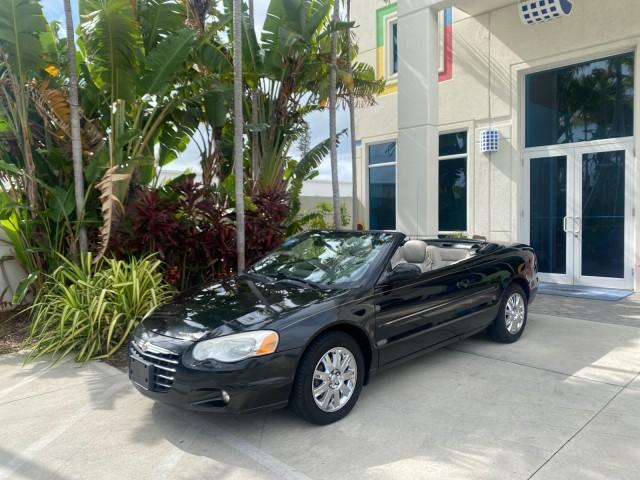 2004 Brilliant Black Crystal Prl /Dark Slate Gray Chrysler Sebring Limited LOW MILES 66,139 (1C3EL65R84N) with an 2.7L MPI DOHC 24-Valve V6 Engine engine, Automatic transmission, located at 4701 North Dixie Hwy, Pompano Beach, FL, 33064, (954) 422-2889, 26.240938, -80.123474 - OUR WEBPAGE FLORIDACARS1.COM HAS OVER 100 PHOTOS AND FREE CARFAX LINK 2004 CHRYSLER SEBRING LIMITED VIN: 1C3EL65R84N154413 1 C 3 E L 6 5 R 8 4 N 1 5 4 4 1 3 CONVERTIBLE 2.7L V6 F DOHC GASOLINE 28 MPG FRONT WHEEL DRIVE Features ABS Brakes Air Conditioning Alloy Wheels AM/FM Stereo Automatic Transmiss - Photo#32