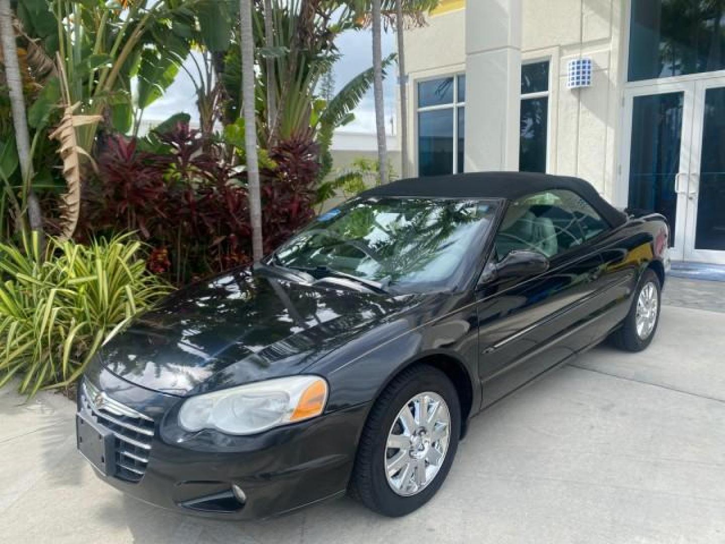 2004 Brilliant Black Crystal Prl /Dark Slate Gray Chrysler Sebring Limited LOW MILES 66,139 (1C3EL65R84N) with an 2.7L MPI DOHC 24-Valve V6 Engine engine, Automatic transmission, located at 4701 North Dixie Hwy, Pompano Beach, FL, 33064, (954) 422-2889, 26.240938, -80.123474 - OUR WEBPAGE FLORIDACARS1.COM HAS OVER 100 PHOTOS AND FREE CARFAX LINK 2004 CHRYSLER SEBRING LIMITED VIN: 1C3EL65R84N154413 1 C 3 E L 6 5 R 8 4 N 1 5 4 4 1 3 CONVERTIBLE 2.7L V6 F DOHC GASOLINE 28 MPG FRONT WHEEL DRIVE Features ABS Brakes Air Conditioning Alloy Wheels AM/FM Stereo Automatic Transmiss - Photo#33