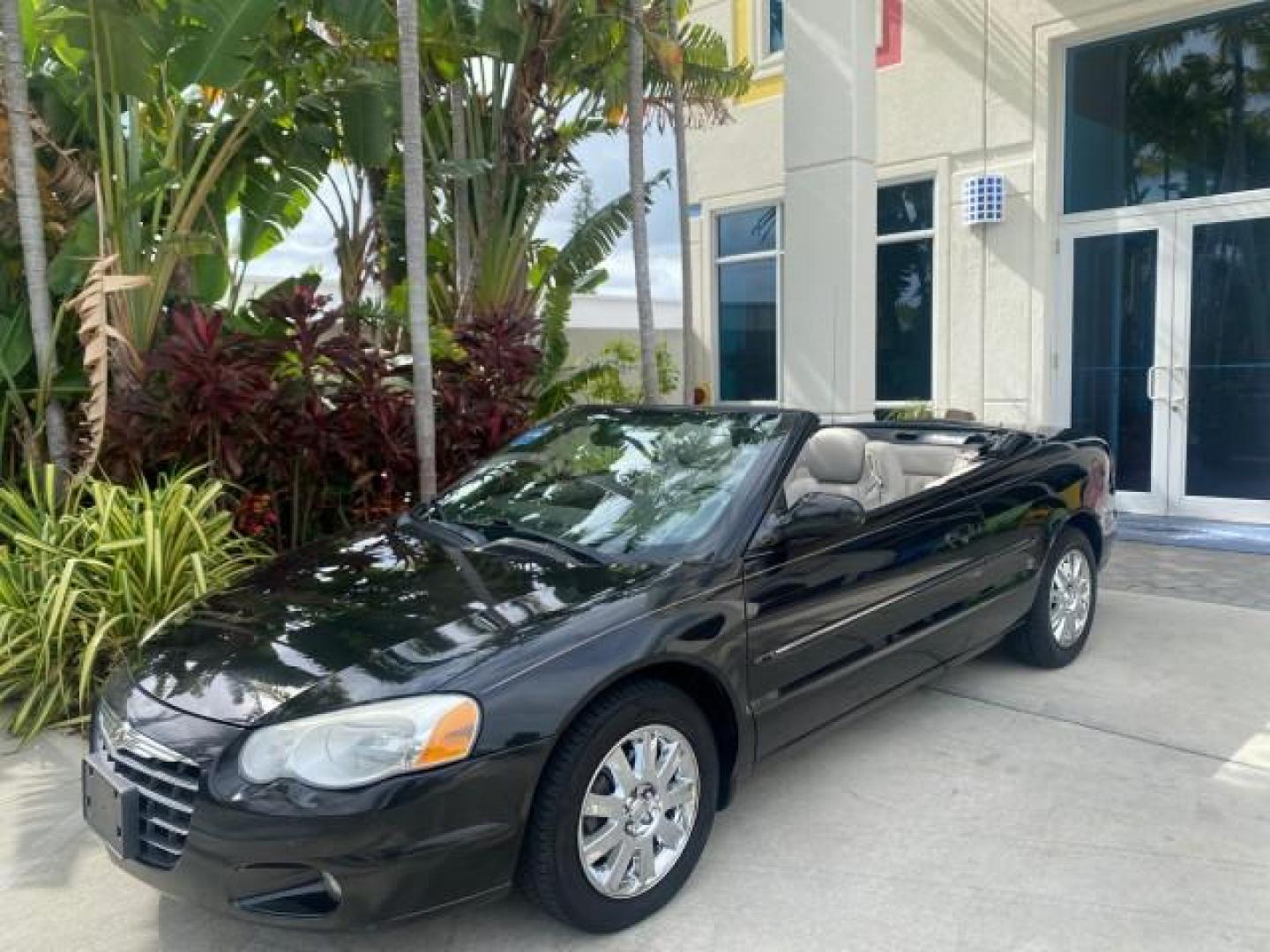 2004 Brilliant Black Crystal Prl /Dark Slate Gray Chrysler Sebring Limited LOW MILES 66,139 (1C3EL65R84N) with an 2.7L MPI DOHC 24-Valve V6 Engine engine, Automatic transmission, located at 4701 North Dixie Hwy, Pompano Beach, FL, 33064, (954) 422-2889, 26.240938, -80.123474 - OUR WEBPAGE FLORIDACARS1.COM HAS OVER 100 PHOTOS AND FREE CARFAX LINK 2004 CHRYSLER SEBRING LIMITED VIN: 1C3EL65R84N154413 1 C 3 E L 6 5 R 8 4 N 1 5 4 4 1 3 CONVERTIBLE 2.7L V6 F DOHC GASOLINE 28 MPG FRONT WHEEL DRIVE Features ABS Brakes Air Conditioning Alloy Wheels AM/FM Stereo Automatic Transmiss - Photo#34