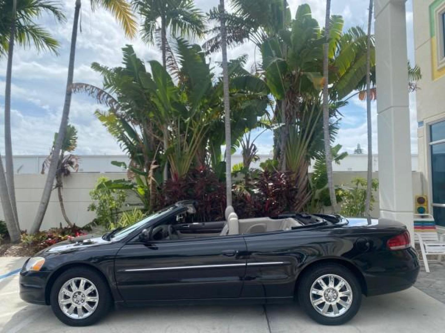 2004 Brilliant Black Crystal Prl /Dark Slate Gray Chrysler Sebring Limited LOW MILES 66,139 (1C3EL65R84N) with an 2.7L MPI DOHC 24-Valve V6 Engine engine, Automatic transmission, located at 4701 North Dixie Hwy, Pompano Beach, FL, 33064, (954) 422-2889, 26.240938, -80.123474 - OUR WEBPAGE FLORIDACARS1.COM HAS OVER 100 PHOTOS AND FREE CARFAX LINK 2004 CHRYSLER SEBRING LIMITED VIN: 1C3EL65R84N154413 1 C 3 E L 6 5 R 8 4 N 1 5 4 4 1 3 CONVERTIBLE 2.7L V6 F DOHC GASOLINE 28 MPG FRONT WHEEL DRIVE Features ABS Brakes Air Conditioning Alloy Wheels AM/FM Stereo Automatic Transmiss - Photo#38