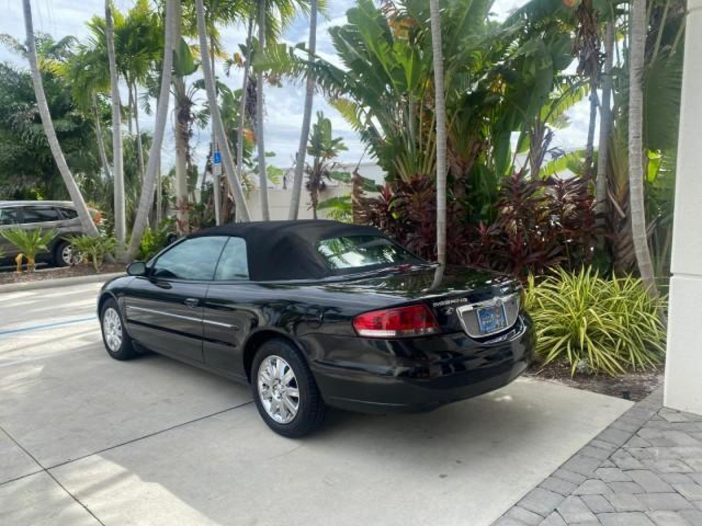 2004 Brilliant Black Crystal Prl /Dark Slate Gray Chrysler Sebring Limited LOW MILES 66,139 (1C3EL65R84N) with an 2.7L MPI DOHC 24-Valve V6 Engine engine, Automatic transmission, located at 4701 North Dixie Hwy, Pompano Beach, FL, 33064, (954) 422-2889, 26.240938, -80.123474 - OUR WEBPAGE FLORIDACARS1.COM HAS OVER 100 PHOTOS AND FREE CARFAX LINK 2004 CHRYSLER SEBRING LIMITED VIN: 1C3EL65R84N154413 1 C 3 E L 6 5 R 8 4 N 1 5 4 4 1 3 CONVERTIBLE 2.7L V6 F DOHC GASOLINE 28 MPG FRONT WHEEL DRIVE Features ABS Brakes Air Conditioning Alloy Wheels AM/FM Stereo Automatic Transmiss - Photo#39