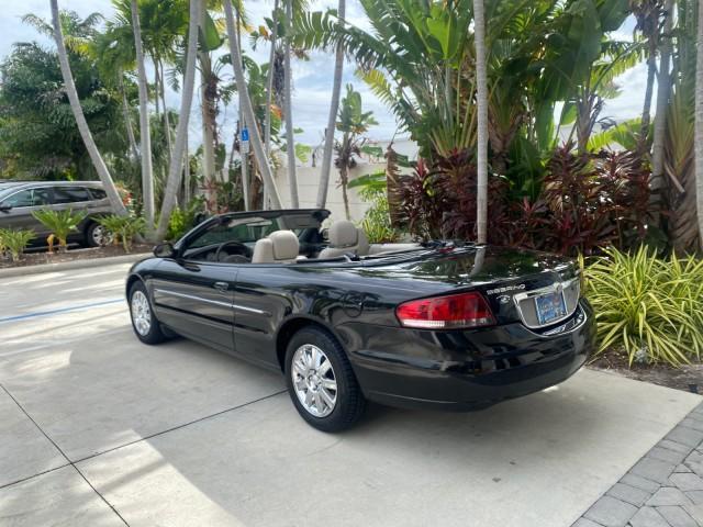 2004 Brilliant Black Crystal Prl /Dark Slate Gray Chrysler Sebring Limited LOW MILES 66,139 (1C3EL65R84N) with an 2.7L MPI DOHC 24-Valve V6 Engine engine, Automatic transmission, located at 4701 North Dixie Hwy, Pompano Beach, FL, 33064, (954) 422-2889, 26.240938, -80.123474 - OUR WEBPAGE FLORIDACARS1.COM HAS OVER 100 PHOTOS AND FREE CARFAX LINK 2004 CHRYSLER SEBRING LIMITED VIN: 1C3EL65R84N154413 1 C 3 E L 6 5 R 8 4 N 1 5 4 4 1 3 CONVERTIBLE 2.7L V6 F DOHC GASOLINE 28 MPG FRONT WHEEL DRIVE Features ABS Brakes Air Conditioning Alloy Wheels AM/FM Stereo Automatic Transmiss - Photo#40