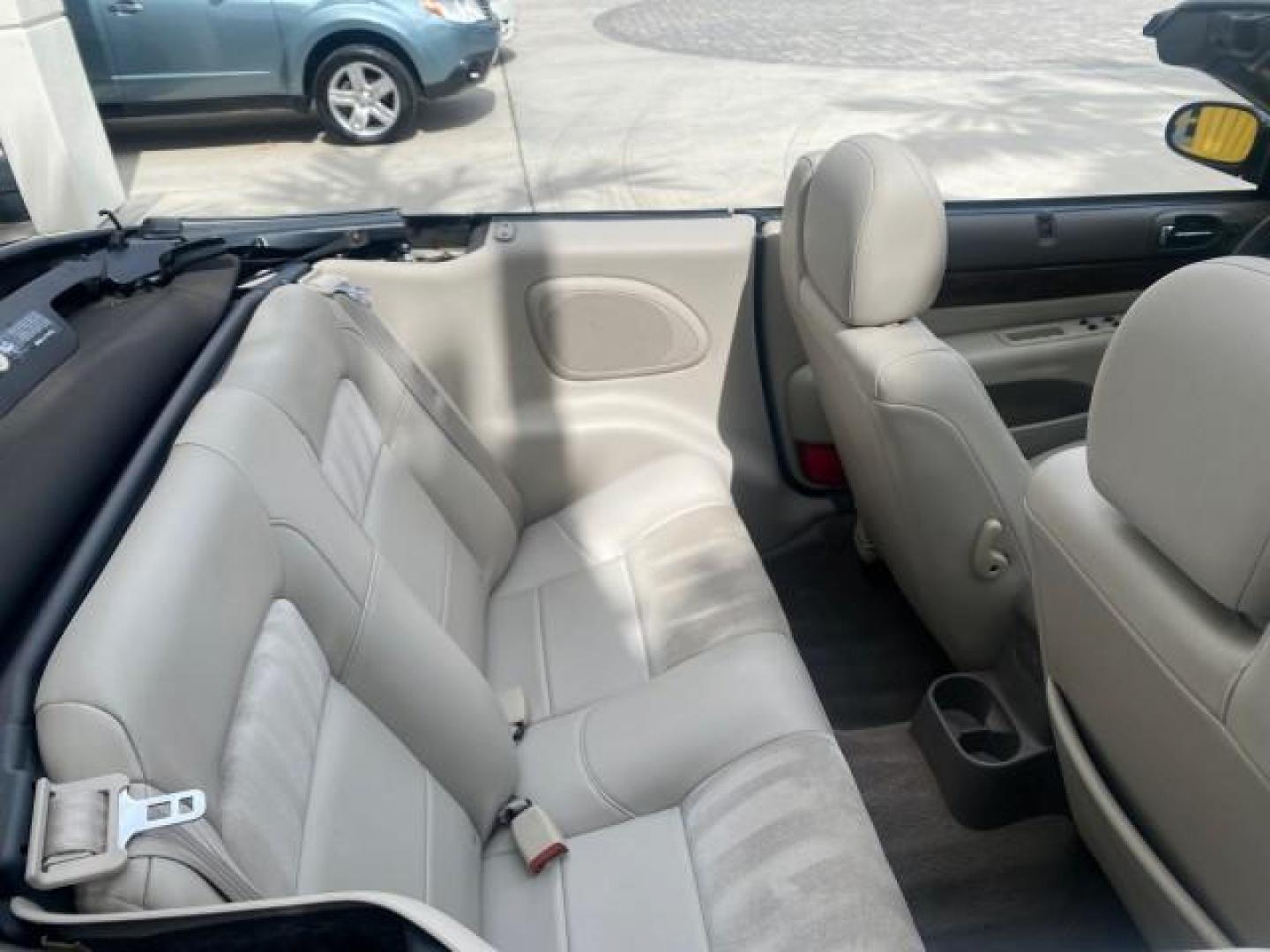 2004 Brilliant Black Crystal Prl /Dark Slate Gray Chrysler Sebring Limited LOW MILES 66,139 (1C3EL65R84N) with an 2.7L MPI DOHC 24-Valve V6 Engine engine, Automatic transmission, located at 4701 North Dixie Hwy, Pompano Beach, FL, 33064, (954) 422-2889, 26.240938, -80.123474 - OUR WEBPAGE FLORIDACARS1.COM HAS OVER 100 PHOTOS AND FREE CARFAX LINK 2004 CHRYSLER SEBRING LIMITED VIN: 1C3EL65R84N154413 1 C 3 E L 6 5 R 8 4 N 1 5 4 4 1 3 CONVERTIBLE 2.7L V6 F DOHC GASOLINE 28 MPG FRONT WHEEL DRIVE Features ABS Brakes Air Conditioning Alloy Wheels AM/FM Stereo Automatic Transmiss - Photo#57