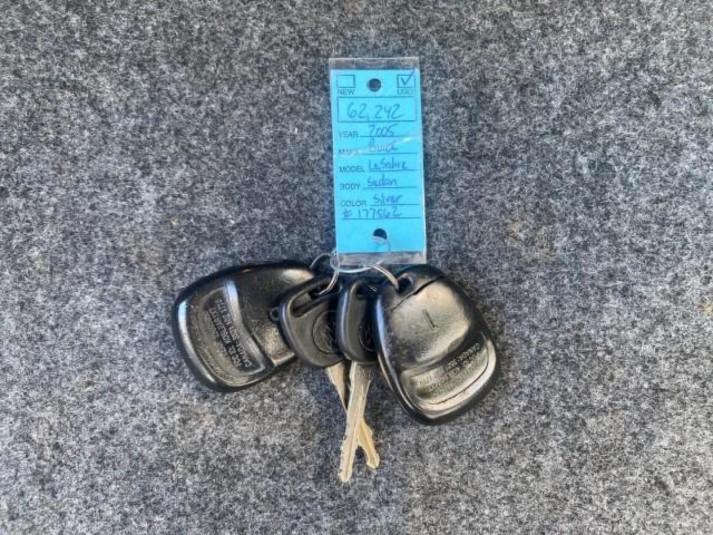 2005 Ming Blue Metallic /Gray Buick LeSabre LEATHER LOW MILES 62,243 (1G4HP54KX5U) with an 3.8L 3800 V6 SFI Engine engine, Automatic transmission, located at 4701 North Dixie Hwy, Pompano Beach, FL, 33064, (954) 422-2889, 26.240938, -80.123474 - OUR WEBPAGE FLORIDACARS1.COM HAS OVER 100 PHOTOS AND FREE CARFAX LINK 2005 BUICK LESABRE LEATHER LOADED RUNS LIKE NEW VIN: 1G4HP54KX5U177562 1 G 4 H P 5 4 K X 5 U 1 7 7 5 6 2 SEDAN 4 DR 3.8L V6 F OHV GASOLINE 29 MPG FRONT WHEEL DRIVE Features ABS Brakes Air Conditioning Alloy Wheels AM/FM Stereo Aut - Photo#23