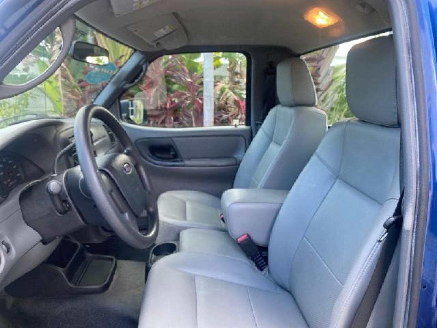 2011 Vista Blue Metallic /Medium Dark Flint Ford Ranger XL LOW MILES 22,154 1 OWNER (1FTKR1ADXBP) with an 2.3L DOHC 16-Valve I4 Engine engine, Automatic transmission, located at 4701 North Dixie Hwy, Pompano Beach, FL, 33064, (954) 422-2889, 26.240938, -80.123474 - OUR WEBPAGE FLORIDACARS1.COM HAS OVER 100 PHOTOS AND FREE CARFAX LINK 2011 FORD RANGER XL VIN: 1FTKR1ADXBPA41493 1 F T K R 1 A D X B P A 4 1 4 9 3 PICKUP 2.3L I4 F DOHC 16V GASOLINE 27 MPG REAR WHEEL DRIVE Features ABS Brakes Air Conditioning AM/FM Stereo Automatic Transmission Bed Liner Side Airbag - Photo#47