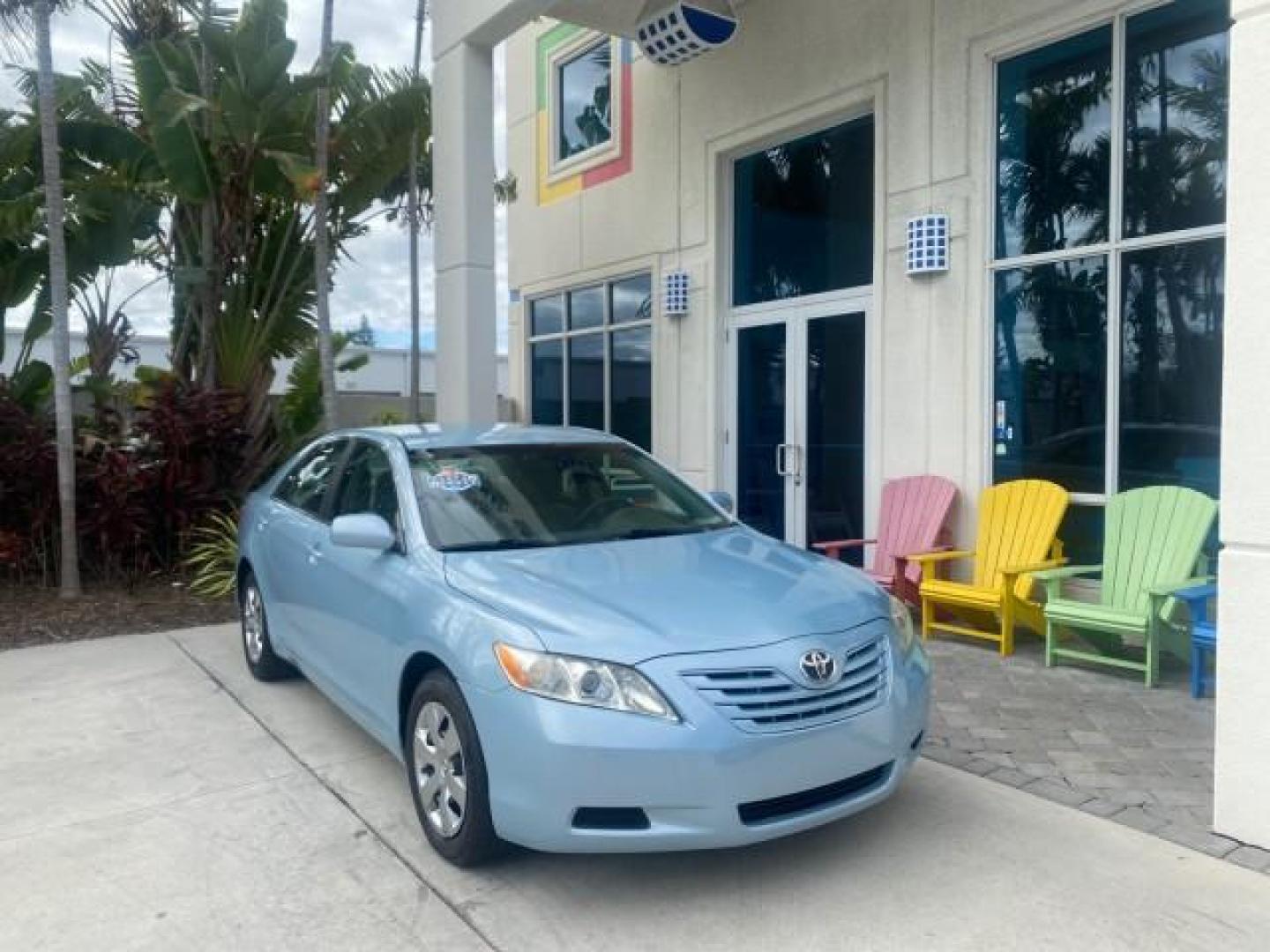 2008 Sky Blue Pearl /Ash Toyota Camry LE LOW MILES 63,391 1 OWNER (4T1BE46K38U) with an 2.4L DOHC MPFI VVT-i 16-Valve 4-Cyl Engine engine, Automatic transmission, located at 4701 North Dixie Hwy, Pompano Beach, FL, 33064, (954) 422-2889, 26.240938, -80.123474 - OUR WEBPAGE FLORIDACARS1.COM HAS OVER 100 PHOTOS AND FREE CARFAX LINK 2008 TOYOTA CAMRY LE VERY DEPENDABLE CAR WITH LOW MAINTENACE VIN: 4T1BE46K38U780019 4 T 1 B E 4 6 K 3 8 U 7 8 0 0 1 9 SEDAN 4 DR 2.4L I4 F DOHC 16V GASOLINE 31 MPG FRONT WHEEL DRIVE Features ABS Brakes Air Conditioning AM/FM Stere - Photo#1
