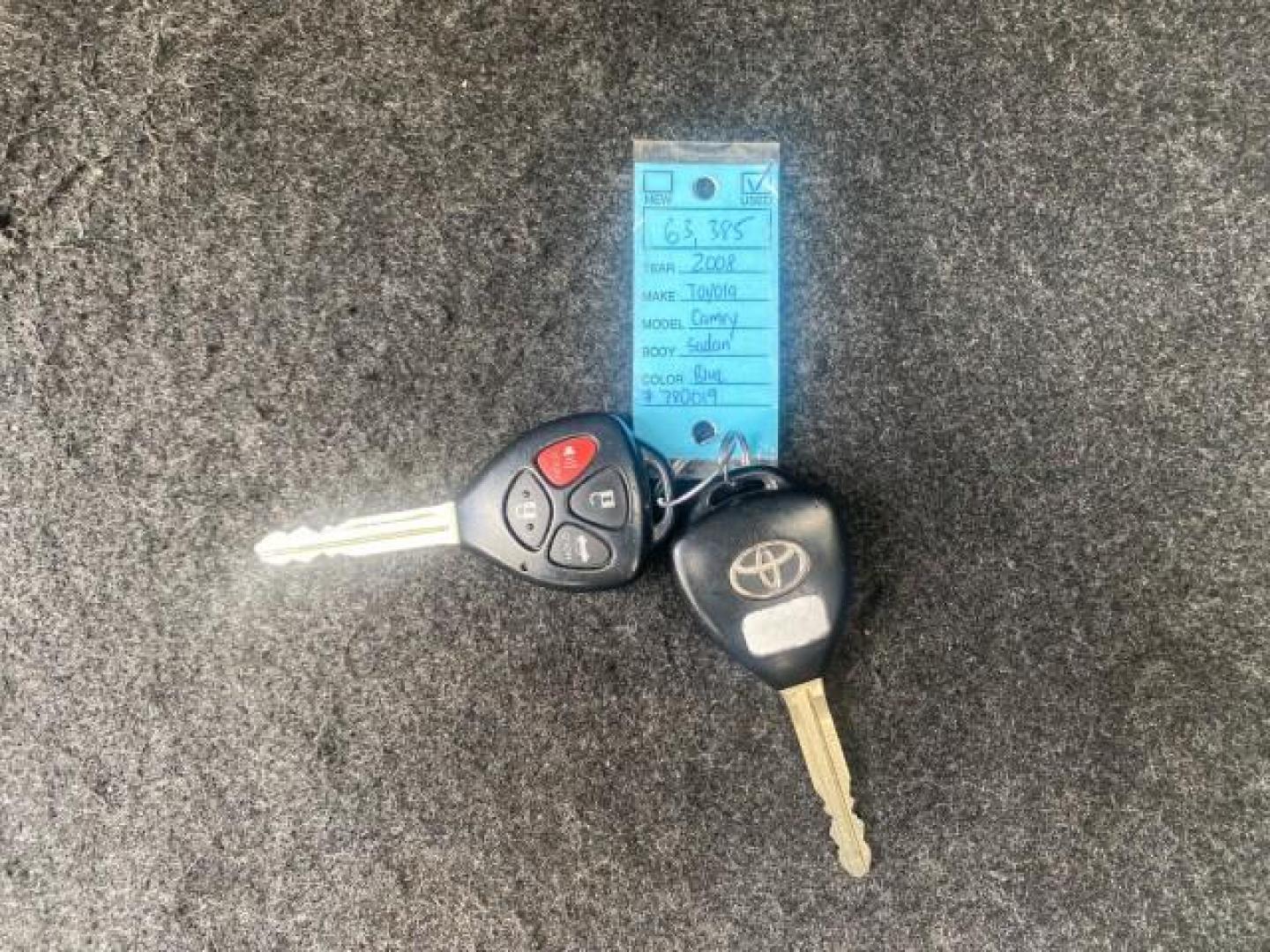 2008 Sky Blue Pearl /Ash Toyota Camry LE LOW MILES 63,391 1 OWNER (4T1BE46K38U) with an 2.4L DOHC MPFI VVT-i 16-Valve 4-Cyl Engine engine, Automatic transmission, located at 4701 North Dixie Hwy, Pompano Beach, FL, 33064, (954) 422-2889, 26.240938, -80.123474 - OUR WEBPAGE FLORIDACARS1.COM HAS OVER 100 PHOTOS AND FREE CARFAX LINK 2008 TOYOTA CAMRY LE VERY DEPENDABLE CAR WITH LOW MAINTENACE VIN: 4T1BE46K38U780019 4 T 1 B E 4 6 K 3 8 U 7 8 0 0 1 9 SEDAN 4 DR 2.4L I4 F DOHC 16V GASOLINE 31 MPG FRONT WHEEL DRIVE Features ABS Brakes Air Conditioning AM/FM Stere - Photo#23