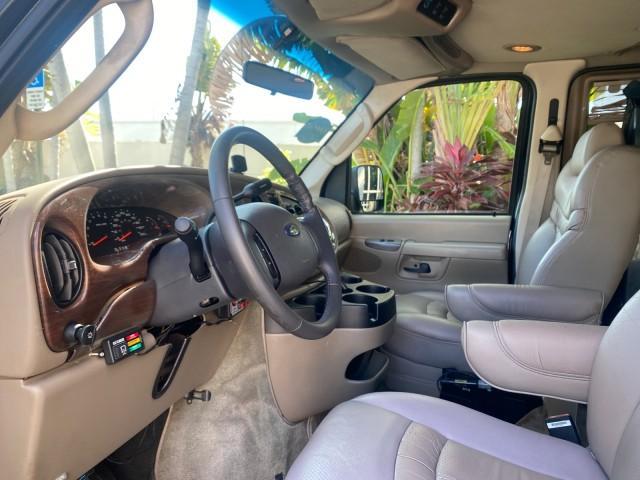 2006 Black /Medium Pebble Ford Econoline HI TOP E250 EXPLORER CONVERSION HANDICAP (1FDNE24L26H) with an 5.4L SOHC EFI V8 Triton Engine engine, Automatic transmission, located at 4701 North Dixie Hwy, Pompano Beach, FL, 33064, (954) 422-2889, 26.240938, -80.123474 - OUR WEBPAGE FLORIDACARS1.COM HAS OVER 100 PHOTOS AND FREE CARFAX LINK 2006 FORD ECONOLINE E250 EXPLORER CONVERSION HANDICAP $90,000 NEW VIN: 1FDNE24L26HA32770 1 F D N E 2 4 L 2 6 H A 3 2 7 7 0 VAN 5.4L V8 F GASOLINE REAR WHEEL DRIVE Features ABS Brakes Air Conditioning Alloy Wheels AM/FM Stereo Auto - Photo#47