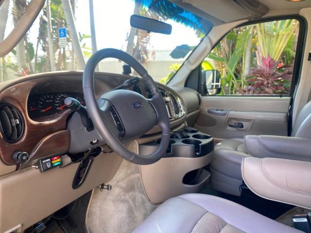 2006 Black /Medium Pebble Ford Econoline HI TOP E250 EXPLORER CONVERSION HANDICAP (1FDNE24L26H) with an 5.4L SOHC EFI V8 Triton Engine engine, Automatic transmission, located at 4701 North Dixie Hwy, Pompano Beach, FL, 33064, (954) 422-2889, 26.240938, -80.123474 - OUR WEBPAGE FLORIDACARS1.COM HAS OVER 100 PHOTOS AND FREE CARFAX LINK 2006 FORD ECONOLINE E250 EXPLORER CONVERSION HANDICAP $90,000 NEW VIN: 1FDNE24L26HA32770 1 F D N E 2 4 L 2 6 H A 3 2 7 7 0 VAN 5.4L V8 F GASOLINE REAR WHEEL DRIVE Features ABS Brakes Air Conditioning Alloy Wheels AM/FM Stereo Auto - Photo#48