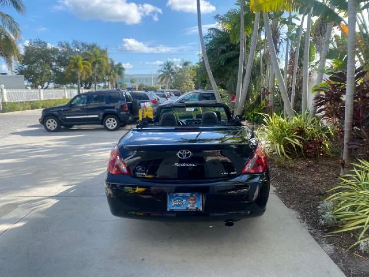 2006 Black /Dark Stone Toyota Camry Solara SE V6 CONV LOW MILES 57,572 (4T1FA38P16U) with an 3.3L DOHC SMPI 24-Valve V6 Engine engine, Automatic transmission, located at 4701 North Dixie Hwy, Pompano Beach, FL, 33064, (954) 422-2889, 26.240938, -80.123474 - OUR WEBPAGE FLORIDACARS1.COM HAS OVER 100 PHOTOS AND FREE CARFAX LINK 2006 TOYOTA CAMRY SOLARA SE V6 VIN: 4T1FA38P16U086295 4 T 1 F A 3 8 P 1 6 U 0 8 6 2 9 5 CONVERTIBLE 3.3L V6 F DOHC 24V GASOLINE 29 MPG FRONT WHEEL DRIVE Features ABS Brakes Air Conditioning Alloy Wheels AM/FM Stereo Automatic Tran - Photo#35