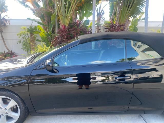 2006 Black /Dark Stone Toyota Camry Solara SE V6 CONV LOW MILES 57,572 (4T1FA38P16U) with an 3.3L DOHC SMPI 24-Valve V6 Engine engine, Automatic transmission, located at 4701 North Dixie Hwy, Pompano Beach, FL, 33064, (954) 422-2889, 26.240938, -80.123474 - OUR WEBPAGE FLORIDACARS1.COM HAS OVER 100 PHOTOS AND FREE CARFAX LINK 2006 TOYOTA CAMRY SOLARA SE V6 VIN: 4T1FA38P16U086295 4 T 1 F A 3 8 P 1 6 U 0 8 6 2 9 5 CONVERTIBLE 3.3L V6 F DOHC 24V GASOLINE 29 MPG FRONT WHEEL DRIVE Features ABS Brakes Air Conditioning Alloy Wheels AM/FM Stereo Automatic Tran - Photo#47