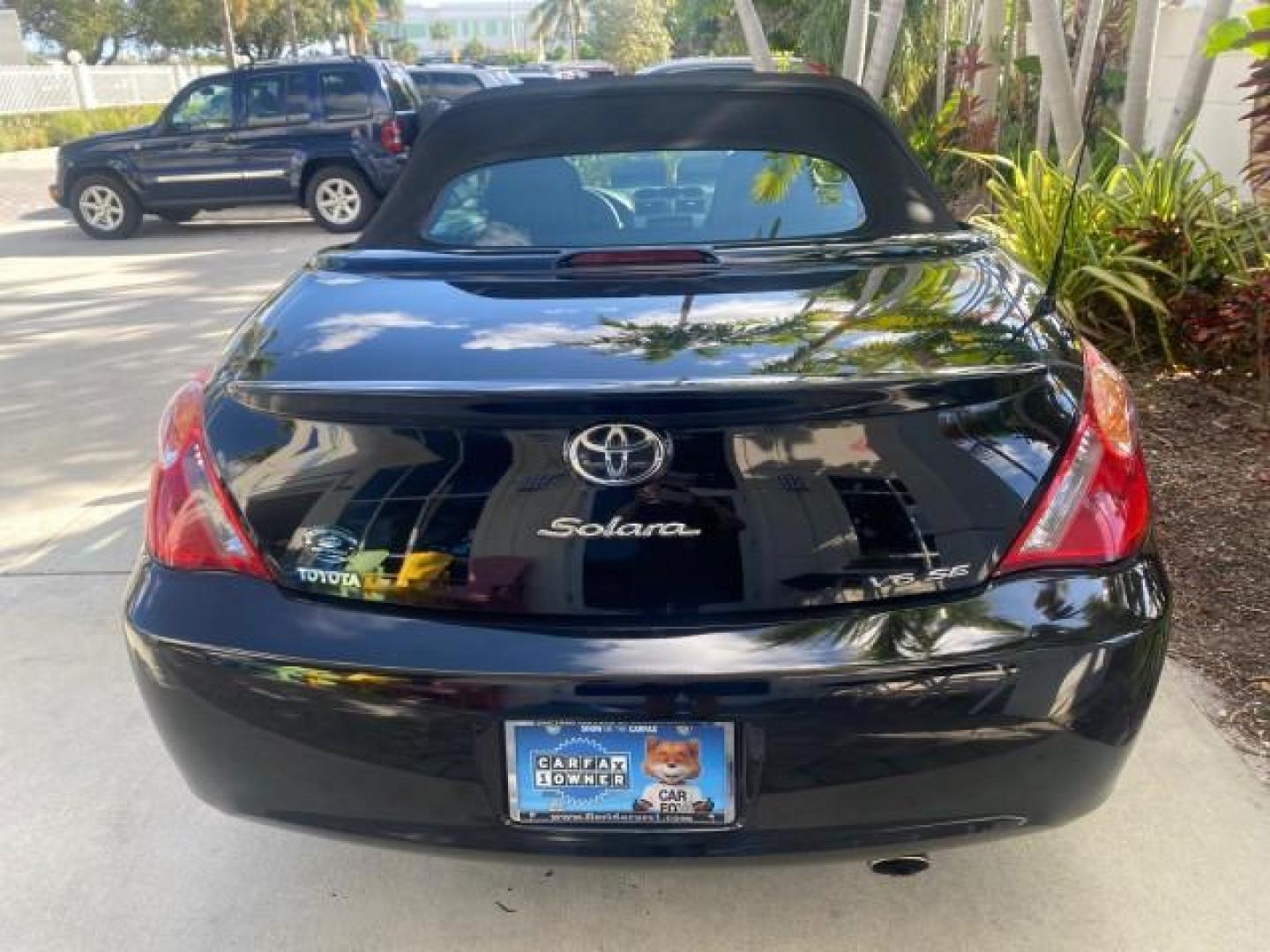 2006 Black /Dark Stone Toyota Camry Solara SE V6 CONV LOW MILES 57,572 (4T1FA38P16U) with an 3.3L DOHC SMPI 24-Valve V6 Engine engine, Automatic transmission, located at 4701 North Dixie Hwy, Pompano Beach, FL, 33064, (954) 422-2889, 26.240938, -80.123474 - OUR WEBPAGE FLORIDACARS1.COM HAS OVER 100 PHOTOS AND FREE CARFAX LINK 2006 TOYOTA CAMRY SOLARA SE V6 VIN: 4T1FA38P16U086295 4 T 1 F A 3 8 P 1 6 U 0 8 6 2 9 5 CONVERTIBLE 3.3L V6 F DOHC 24V GASOLINE 29 MPG FRONT WHEEL DRIVE Features ABS Brakes Air Conditioning Alloy Wheels AM/FM Stereo Automatic Tran - Photo#95