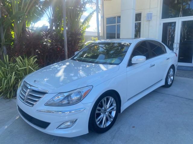 2012 White Satin Pearl /Saddle Hyundai Genesis 4.6L V8 LOW MILES PEARL WHITE (KMHGC4DF6CU) with an 4.6L DOHC MPI 32-Valve V8 Engine engine, Automatic transmission, located at 4701 North Dixie Hwy, Pompano Beach, FL, 33064, (954) 422-2889, 26.240938, -80.123474 - OUR WEBPAGE FLORIDACARS1.COM HAS OVER 100 PHOTOS AND FREE CARFAX LINK 2012 HYUNDAI GENESIS 4.6L V8 THIS CAR IS LOADED WITH EVERY OPTION POSSIBLE NEW $44,500 VIN: KMHGC4DF6CU166625 K M H G C 4 D F 6 C U 1 6 6 6 2 5 SEDAN 4 DR 4.6L V8 F DOHC 32V GASOLINE 25 MPG REAR WHEEL DRIVE Features A/C Seat(s) AB - Photo#31