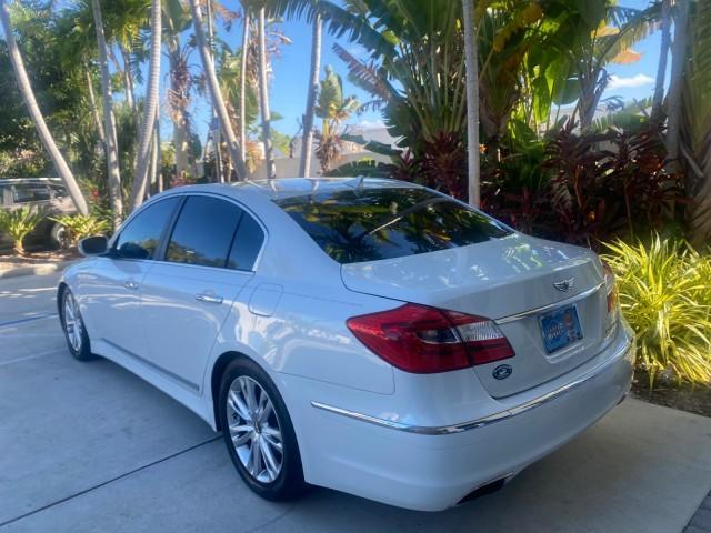 2012 White Satin Pearl /Saddle Hyundai Genesis 4.6L V8 LOW MILES PEARL WHITE (KMHGC4DF6CU) with an 4.6L DOHC MPI 32-Valve V8 Engine engine, Automatic transmission, located at 4701 North Dixie Hwy, Pompano Beach, FL, 33064, (954) 422-2889, 26.240938, -80.123474 - OUR WEBPAGE FLORIDACARS1.COM HAS OVER 100 PHOTOS AND FREE CARFAX LINK 2012 HYUNDAI GENESIS 4.6L V8 THIS CAR IS LOADED WITH EVERY OPTION POSSIBLE NEW $44,500 VIN: KMHGC4DF6CU166625 K M H G C 4 D F 6 C U 1 6 6 6 2 5 SEDAN 4 DR 4.6L V8 F DOHC 32V GASOLINE 25 MPG REAR WHEEL DRIVE Features A/C Seat(s) AB - Photo#35