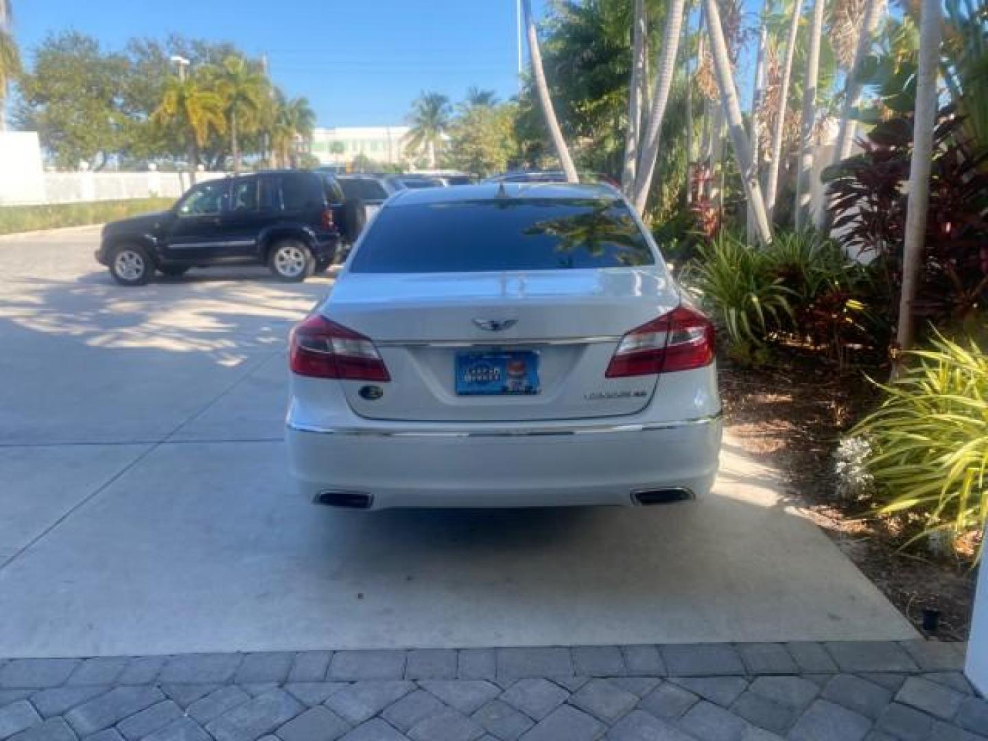 2012 White Satin Pearl /Saddle Hyundai Genesis 4.6L V8 LOW MILES PEARL WHITE (KMHGC4DF6CU) with an 4.6L DOHC MPI 32-Valve V8 Engine engine, Automatic transmission, located at 4701 North Dixie Hwy, Pompano Beach, FL, 33064, (954) 422-2889, 26.240938, -80.123474 - OUR WEBPAGE FLORIDACARS1.COM HAS OVER 100 PHOTOS AND FREE CARFAX LINK 2012 HYUNDAI GENESIS 4.6L V8 THIS CAR IS LOADED WITH EVERY OPTION POSSIBLE NEW $44,500 VIN: KMHGC4DF6CU166625 K M H G C 4 D F 6 C U 1 6 6 6 2 5 SEDAN 4 DR 4.6L V8 F DOHC 32V GASOLINE 25 MPG REAR WHEEL DRIVE Features A/C Seat(s) AB - Photo#36