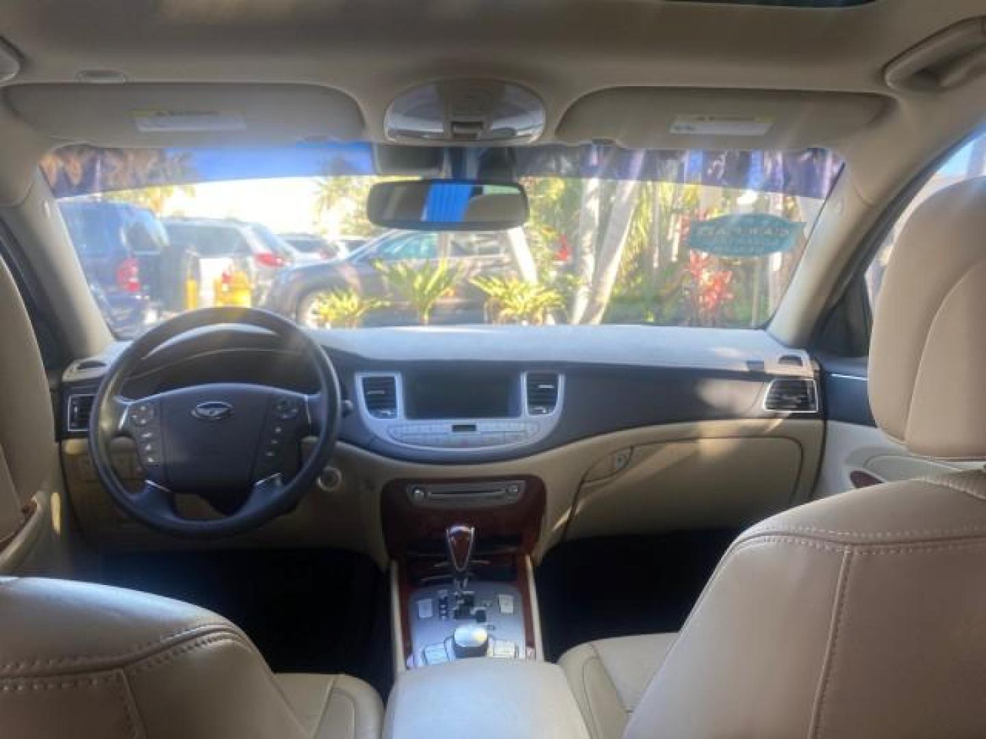 2012 White Satin Pearl /Saddle Hyundai Genesis 4.6L V8 LOW MILES PEARL WHITE (KMHGC4DF6CU) with an 4.6L DOHC MPI 32-Valve V8 Engine engine, Automatic transmission, located at 4701 North Dixie Hwy, Pompano Beach, FL, 33064, (954) 422-2889, 26.240938, -80.123474 - OUR WEBPAGE FLORIDACARS1.COM HAS OVER 100 PHOTOS AND FREE CARFAX LINK 2012 HYUNDAI GENESIS 4.6L V8 THIS CAR IS LOADED WITH EVERY OPTION POSSIBLE NEW $44,500 VIN: KMHGC4DF6CU166625 K M H G C 4 D F 6 C U 1 6 6 6 2 5 SEDAN 4 DR 4.6L V8 F DOHC 32V GASOLINE 25 MPG REAR WHEEL DRIVE Features A/C Seat(s) AB - Photo#84