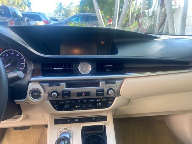 2013 Obsidian /Parchment Lexus ES 350 4dr Sdn LOW MILES 17,959 1 OWNER (JTHBK1GGXD2) with an 3.5L DOHC SFI 24-Valve V6 Engine engine, Automatic transmission, located at 4701 North Dixie Hwy, Pompano Beach, FL, 33064, (954) 422-2889, 26.240938, -80.123474 - OUR WEBPAGE FLORIDACARS1.COM HAS OVER 100 PHOTOS AND FREE CARFAX LINK 2013 LEXUS ES 350 - THIS IS THE LOWEST MILEAGE ONE IN THE COUNTRY FOR SALE 17,959 VIN: JTHBK1GGXD2003380 J T H B K 1 G G X D 2 0 0 3 3 8 0 SEDAN 4 DR 3.5L V6 F DOHC 24V GASOLINE 31 MPG FRONT WHEEL DRIVE Features A/C Seat(s) ABS Br - Photo#57