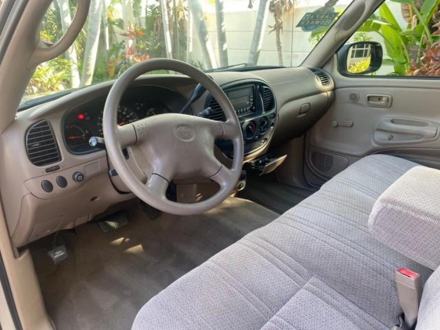 2001 Desert Sand Metallic /Oak Toyota Tundra LOW MILES 65,445 1 OWNER (5TBJN32151S) with an 3.4L DOHC EFI 24-Valve V6 Engine engine, Automatic transmission, located at 4701 North Dixie Hwy, Pompano Beach, FL, 33064, (954) 422-2889, 26.240938, -80.123474 - OUR WEBPAGE FLORIDACARS1.COM HAS OVER 100 PHOTOS AND FREE CARFAX LINK 2001 TOYOTA TUNDRA VIN: 5TBJN32151S215443 5 T B J N 3 2 1 5 1 S 2 1 5 4 4 3 PICKUP 3.4L V6 F DOHC 24V GASOLINE 20 MPG REAR WHEEL DRIVE Features Air Conditioning AM/FM Stereo Automatic Transmission Bed Cover Cassette Player Cloth S - Photo#48