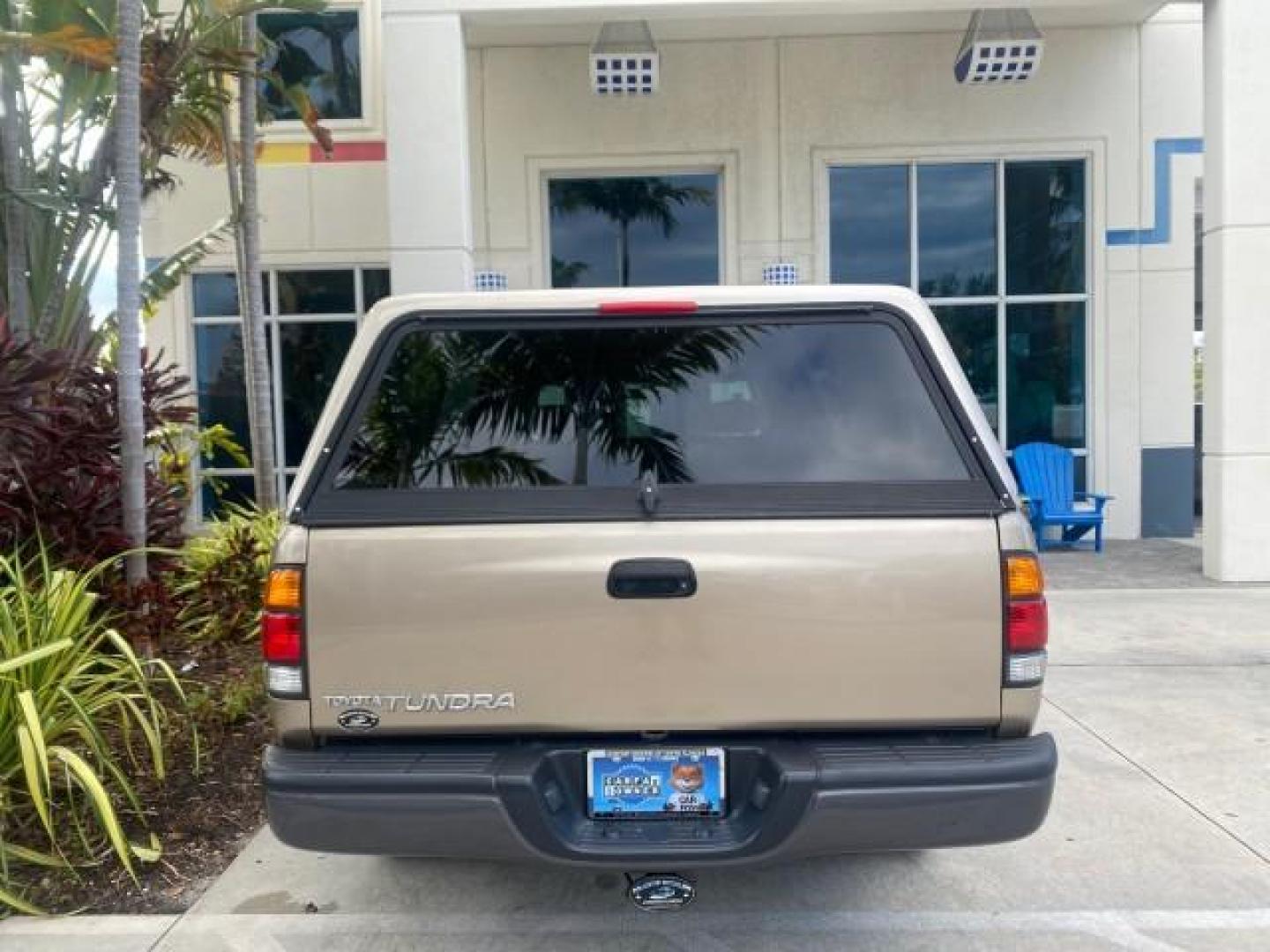 2001 Desert Sand Metallic /Oak Toyota Tundra LOW MILES 65,445 1 OWNER (5TBJN32151S) with an 3.4L DOHC EFI 24-Valve V6 Engine engine, Automatic transmission, located at 4701 North Dixie Hwy, Pompano Beach, FL, 33064, (954) 422-2889, 26.240938, -80.123474 - OUR WEBPAGE FLORIDACARS1.COM HAS OVER 100 PHOTOS AND FREE CARFAX LINK 2001 TOYOTA TUNDRA VIN: 5TBJN32151S215443 5 T B J N 3 2 1 5 1 S 2 1 5 4 4 3 PICKUP 3.4L V6 F DOHC 24V GASOLINE 20 MPG REAR WHEEL DRIVE Features Air Conditioning AM/FM Stereo Automatic Transmission Bed Cover Cassette Player Cloth S - Photo#91