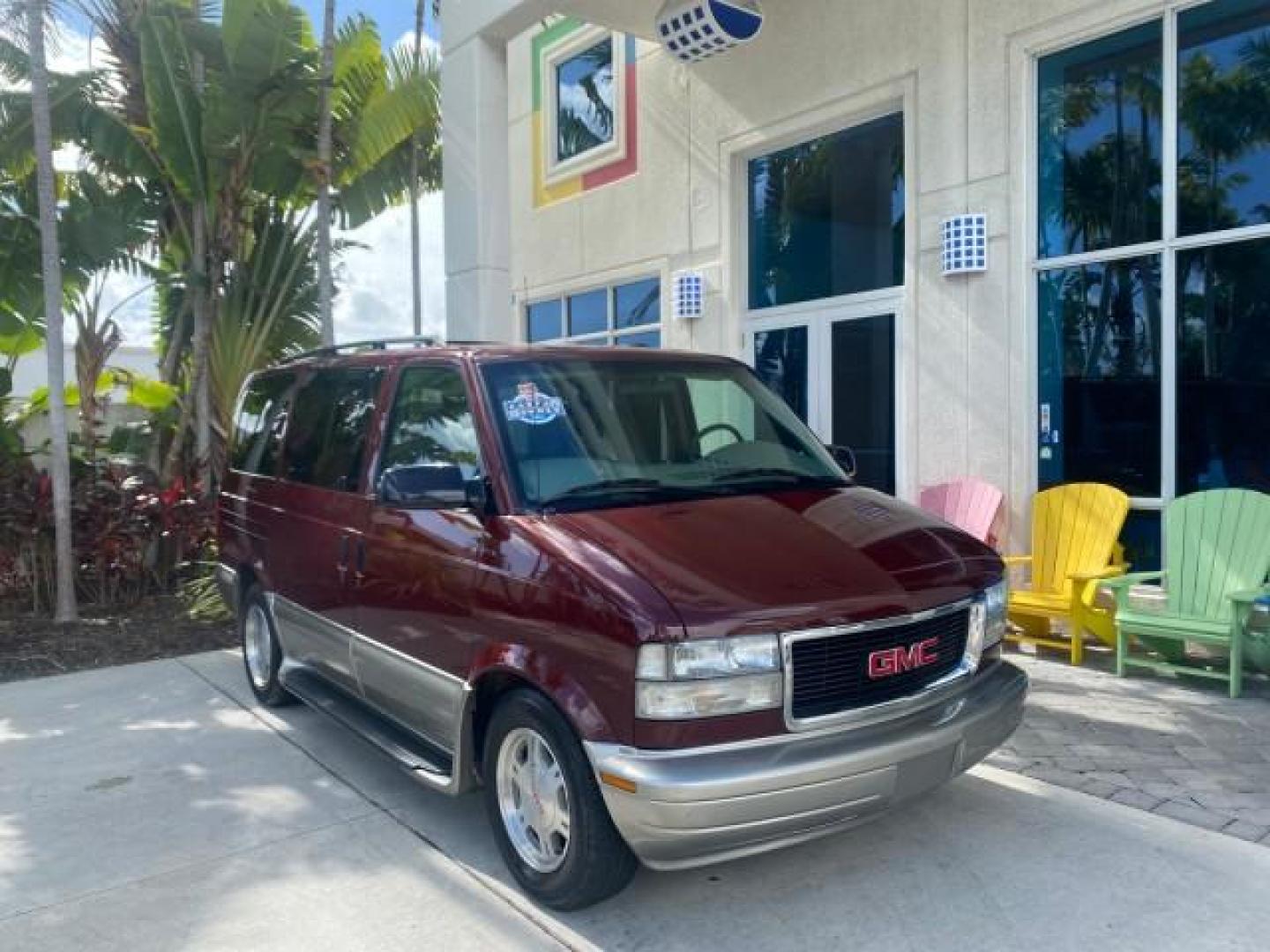 2003 Dark Toreador Red Metallic /Pewter GMC Safari Passenger LOW MILES 34,284 1 OWNER 8 PASSENGER (1GKEL19X13B) with an 4.3L Vortec 4300 V6 MFI Engine engine, Automatic transmission, located at 4701 North Dixie Hwy, Pompano Beach, FL, 33064, (954) 422-2889, 26.240938, -80.123474 - OUR WEBPAGE FLORIDACARS1.COM HAS OVER 100 PHOTOS AND FREE CARFAX LINK 2003 GMC SAFARI 8 PASSENGER AWD 1 OWNER SINCE NEW - ONE OF A KIND FIND VIN: 1GKEL19X13B516237 1 G K E L 1 9 X 1 3 B 5 1 6 2 3 7 VAN 4.3L V6 F OHV 12V GASOLINE 18 MPG ALL WHEEL DRIVE Features 4WD/AWD ABS Brakes Air Conditioning All - Photo#1