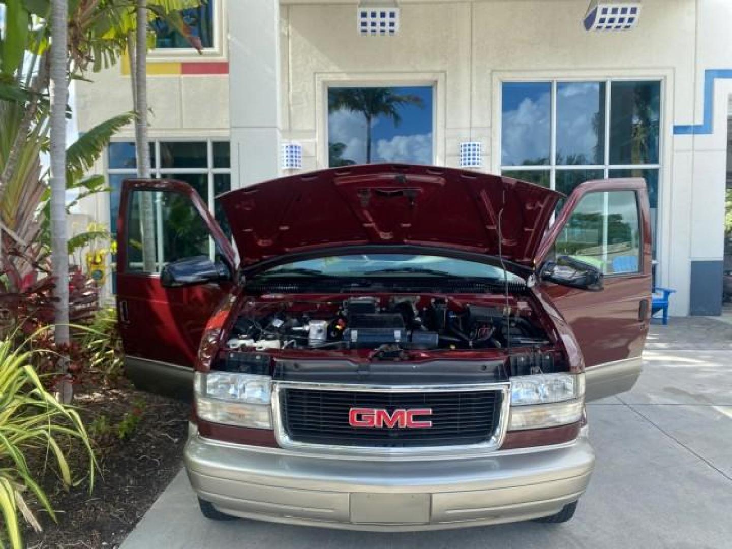 2003 Dark Toreador Red Metallic /Pewter GMC Safari Passenger LOW MILES 34,284 1 OWNER 8 PASSENGER (1GKEL19X13B) with an 4.3L Vortec 4300 V6 MFI Engine engine, Automatic transmission, located at 4701 North Dixie Hwy, Pompano Beach, FL, 33064, (954) 422-2889, 26.240938, -80.123474 - OUR WEBPAGE FLORIDACARS1.COM HAS OVER 100 PHOTOS AND FREE CARFAX LINK 2003 GMC SAFARI 8 PASSENGER AWD 1 OWNER SINCE NEW - ONE OF A KIND FIND VIN: 1GKEL19X13B516237 1 G K E L 1 9 X 1 3 B 5 1 6 2 3 7 VAN 4.3L V6 F OHV 12V GASOLINE 18 MPG ALL WHEEL DRIVE Features 4WD/AWD ABS Brakes Air Conditioning All - Photo#17