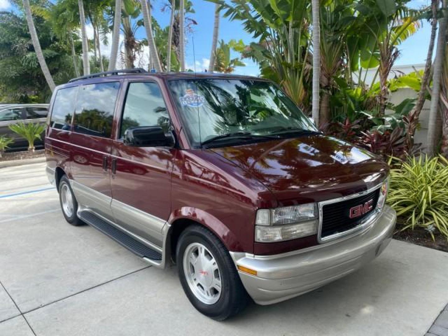 2003 Dark Toreador Red Metallic /Pewter GMC Safari Passenger LOW MILES 34,284 1 OWNER 8 PASSENGER (1GKEL19X13B) with an 4.3L Vortec 4300 V6 MFI Engine engine, Automatic transmission, located at 4701 North Dixie Hwy, Pompano Beach, FL, 33064, (954) 422-2889, 26.240938, -80.123474 - OUR WEBPAGE FLORIDACARS1.COM HAS OVER 100 PHOTOS AND FREE CARFAX LINK 2003 GMC SAFARI 8 PASSENGER AWD 1 OWNER SINCE NEW - ONE OF A KIND FIND VIN: 1GKEL19X13B516237 1 G K E L 1 9 X 1 3 B 5 1 6 2 3 7 VAN 4.3L V6 F OHV 12V GASOLINE 18 MPG ALL WHEEL DRIVE Features 4WD/AWD ABS Brakes Air Conditioning All - Photo#24