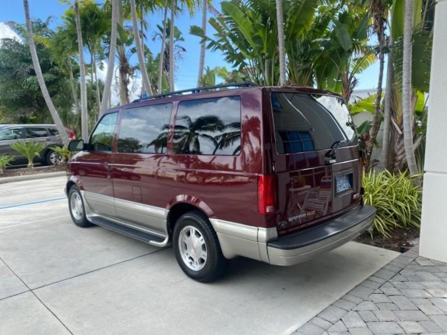 2003 Dark Toreador Red Metallic /Pewter GMC Safari Passenger LOW MILES 34,284 1 OWNER 8 PASSENGER (1GKEL19X13B) with an 4.3L Vortec 4300 V6 MFI Engine engine, Automatic transmission, located at 4701 North Dixie Hwy, Pompano Beach, FL, 33064, (954) 422-2889, 26.240938, -80.123474 - OUR WEBPAGE FLORIDACARS1.COM HAS OVER 100 PHOTOS AND FREE CARFAX LINK 2003 GMC SAFARI 8 PASSENGER AWD 1 OWNER SINCE NEW - ONE OF A KIND FIND VIN: 1GKEL19X13B516237 1 G K E L 1 9 X 1 3 B 5 1 6 2 3 7 VAN 4.3L V6 F OHV 12V GASOLINE 18 MPG ALL WHEEL DRIVE Features 4WD/AWD ABS Brakes Air Conditioning All - Photo#33
