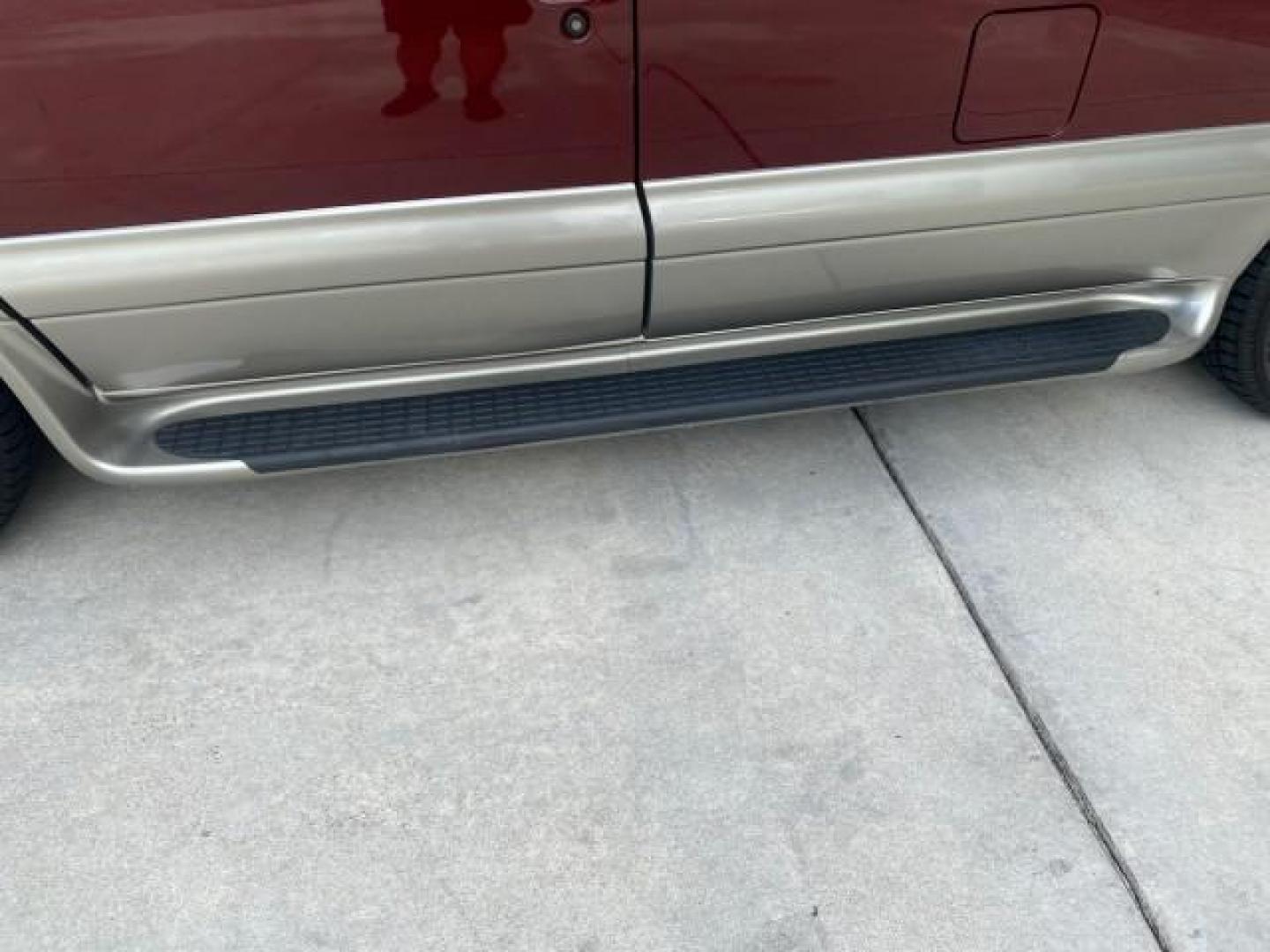 2003 Dark Toreador Red Metallic /Pewter GMC Safari Passenger LOW MILES 34,284 1 OWNER 8 PASSENGER (1GKEL19X13B) with an 4.3L Vortec 4300 V6 MFI Engine engine, Automatic transmission, located at 4701 North Dixie Hwy, Pompano Beach, FL, 33064, (954) 422-2889, 26.240938, -80.123474 - OUR WEBPAGE FLORIDACARS1.COM HAS OVER 100 PHOTOS AND FREE CARFAX LINK 2003 GMC SAFARI 8 PASSENGER AWD 1 OWNER SINCE NEW - ONE OF A KIND FIND VIN: 1GKEL19X13B516237 1 G K E L 1 9 X 1 3 B 5 1 6 2 3 7 VAN 4.3L V6 F OHV 12V GASOLINE 18 MPG ALL WHEEL DRIVE Features 4WD/AWD ABS Brakes Air Conditioning All - Photo#37