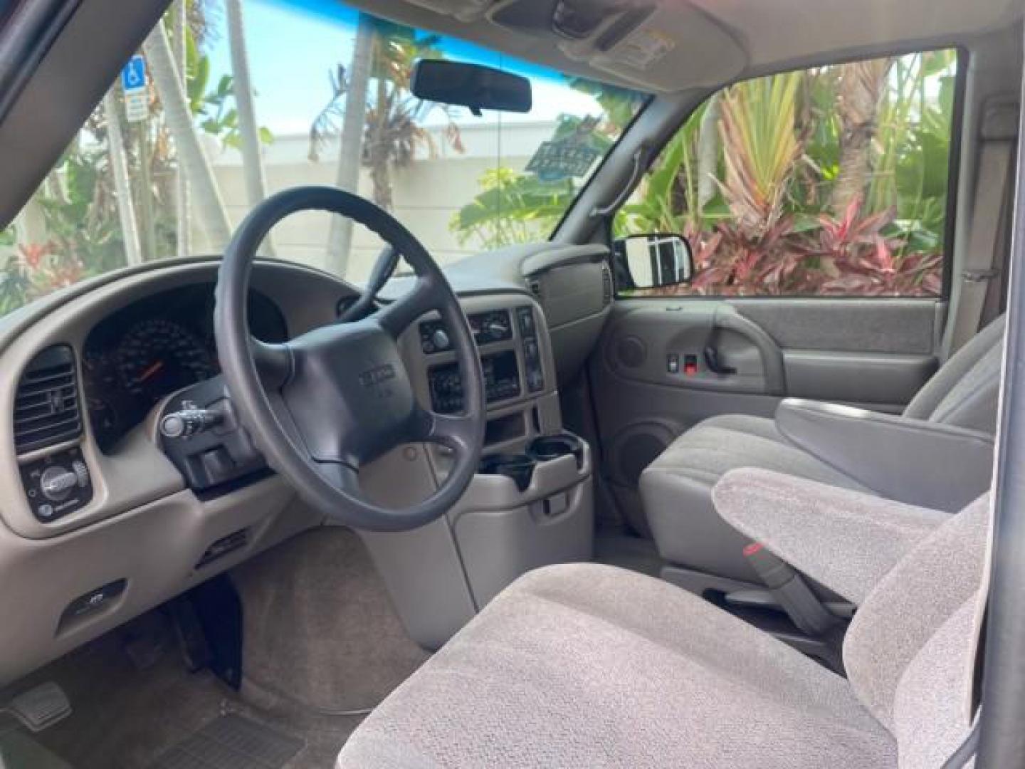 2003 Dark Toreador Red Metallic /Pewter GMC Safari Passenger LOW MILES 34,284 1 OWNER 8 PASSENGER (1GKEL19X13B) with an 4.3L Vortec 4300 V6 MFI Engine engine, Automatic transmission, located at 4701 North Dixie Hwy, Pompano Beach, FL, 33064, (954) 422-2889, 26.240938, -80.123474 - OUR WEBPAGE FLORIDACARS1.COM HAS OVER 100 PHOTOS AND FREE CARFAX LINK 2003 GMC SAFARI 8 PASSENGER AWD 1 OWNER SINCE NEW - ONE OF A KIND FIND VIN: 1GKEL19X13B516237 1 G K E L 1 9 X 1 3 B 5 1 6 2 3 7 VAN 4.3L V6 F OHV 12V GASOLINE 18 MPG ALL WHEEL DRIVE Features 4WD/AWD ABS Brakes Air Conditioning All - Photo#48