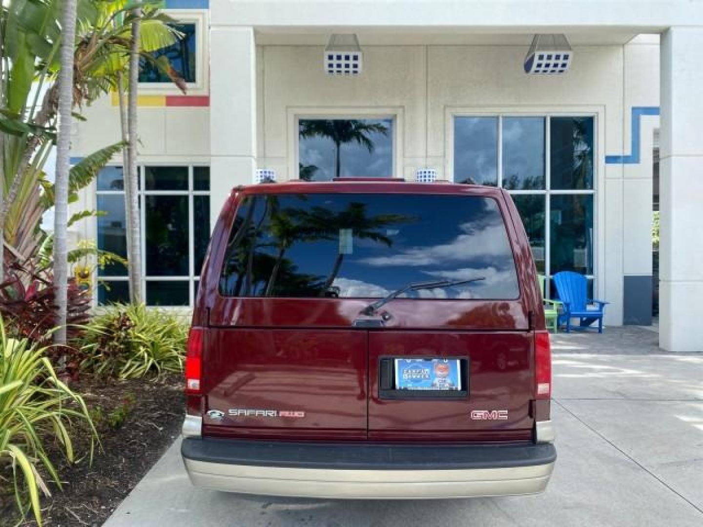 2003 Dark Toreador Red Metallic /Pewter GMC Safari Passenger LOW MILES 34,284 1 OWNER 8 PASSENGER (1GKEL19X13B) with an 4.3L Vortec 4300 V6 MFI Engine engine, Automatic transmission, located at 4701 North Dixie Hwy, Pompano Beach, FL, 33064, (954) 422-2889, 26.240938, -80.123474 - OUR WEBPAGE FLORIDACARS1.COM HAS OVER 100 PHOTOS AND FREE CARFAX LINK 2003 GMC SAFARI 8 PASSENGER AWD 1 OWNER SINCE NEW - ONE OF A KIND FIND VIN: 1GKEL19X13B516237 1 G K E L 1 9 X 1 3 B 5 1 6 2 3 7 VAN 4.3L V6 F OHV 12V GASOLINE 18 MPG ALL WHEEL DRIVE Features 4WD/AWD ABS Brakes Air Conditioning All - Photo#92