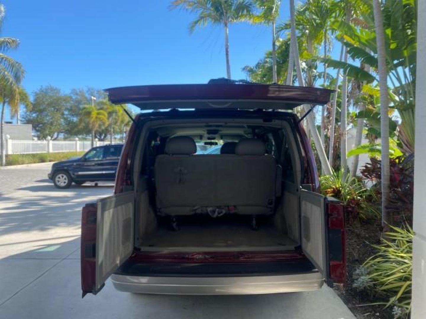 2003 Dark Toreador Red Metallic /Pewter GMC Safari Passenger LOW MILES 34,284 1 OWNER 8 PASSENGER (1GKEL19X13B) with an 4.3L Vortec 4300 V6 MFI Engine engine, Automatic transmission, located at 4701 North Dixie Hwy, Pompano Beach, FL, 33064, (954) 422-2889, 26.240938, -80.123474 - OUR WEBPAGE FLORIDACARS1.COM HAS OVER 100 PHOTOS AND FREE CARFAX LINK 2003 GMC SAFARI 8 PASSENGER AWD 1 OWNER SINCE NEW - ONE OF A KIND FIND VIN: 1GKEL19X13B516237 1 G K E L 1 9 X 1 3 B 5 1 6 2 3 7 VAN 4.3L V6 F OHV 12V GASOLINE 18 MPG ALL WHEEL DRIVE Features 4WD/AWD ABS Brakes Air Conditioning All - Photo#85