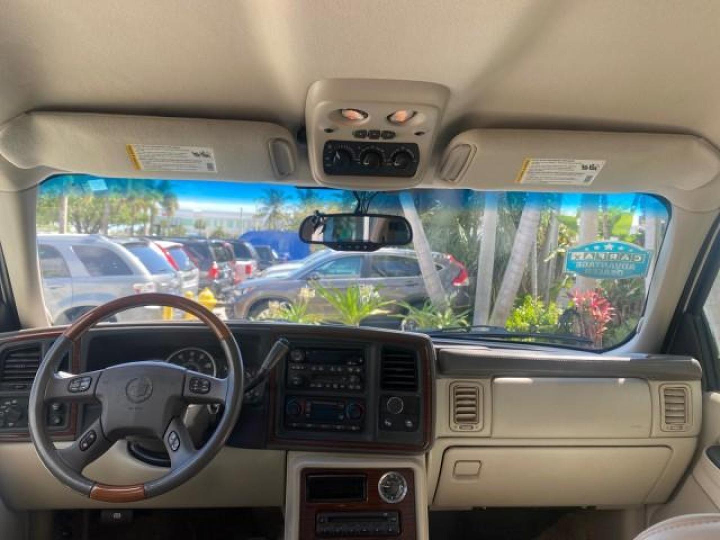 2003 White Diamond /Pewter Cadillac Escalade ESV SUV PEARL WHITE 4WD/AWD (3GYFK66N23G) with an 6.0L Vortec 6000 High-Output V8 SFI Engine engine, Automatic transmission, located at 4701 North Dixie Hwy, Pompano Beach, FL, 33064, (954) 422-2889, 26.240938, -80.123474 - OUR WEBPAGE FLORIDACARS1.COM HAS OVER 100 PHOTOS AND FREE CARFAX LINK 2003 CADILLAC ESCALADE ESV VIN: 3GYFK66N23G235178 3 G Y F K 6 6 N 2 3 G 2 3 5 1 7 8 4 DOOR WAGON/SPORT UTILITY 6.0L V8 F GASOLINE 17 MPG ALL WHEEL DRIVE Features 4WD/AWD ABS Brakes Air Conditioning Alloy Wheels AM/FM Stereo Automa - Photo#87