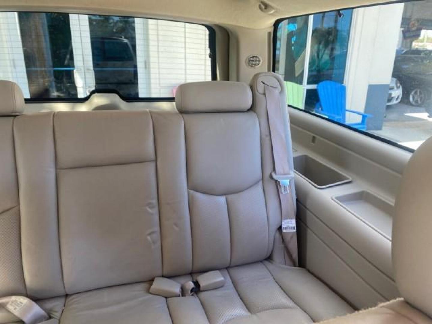 2003 White Diamond /Pewter Cadillac Escalade ESV SUV PEARL WHITE 4WD/AWD (3GYFK66N23G) with an 6.0L Vortec 6000 High-Output V8 SFI Engine engine, Automatic transmission, located at 4701 North Dixie Hwy, Pompano Beach, FL, 33064, (954) 422-2889, 26.240938, -80.123474 - OUR WEBPAGE FLORIDACARS1.COM HAS OVER 100 PHOTOS AND FREE CARFAX LINK 2003 CADILLAC ESCALADE ESV VIN: 3GYFK66N23G235178 3 G Y F K 6 6 N 2 3 G 2 3 5 1 7 8 4 DOOR WAGON/SPORT UTILITY 6.0L V8 F GASOLINE 17 MPG ALL WHEEL DRIVE Features 4WD/AWD ABS Brakes Air Conditioning Alloy Wheels AM/FM Stereo Automa - Photo#93