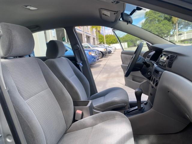 2007 Silver Streak Mica /Stone Toyota Corolla CE LOW MILES 11,867 1 OWNER (1NXBR32E07Z) with an 1.8L DOHC SFI 16-Valve VVT-i 4-Cyl Engine engine, Automatic transmission, located at 4701 North Dixie Hwy, Pompano Beach, FL, 33064, (954) 422-2889, 26.240938, -80.123474 - OUR WEBPAGE FLORIDACARS1.COM HAS OVER 100 PHOTOS AND FREE CARFAX LINK 2007 TOYOTA COROLLA CE HAS EVERY OPTION AS A LE - FULLY LOADED VIN: 1NXBR32E07Z816925 1 N X B R 3 2 E 0 7 Z 8 1 6 9 2 5 SEDAN 4 DR 1.8L I4 F DOHC 16V GASOLINE 41 MPG FRONT WHEEL DRIVE Features Air Conditioning AM/FM Stereo Automat - Photo#12