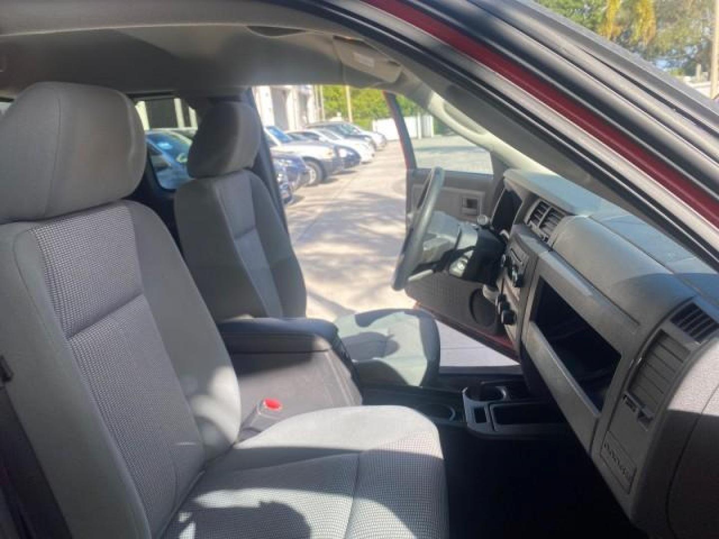 2011 Flame Red /Dark Khaki/Medium Khaki Interior Ram Dakota Bighorn/Lonestar LOW MILES 65,882 1 OWNER (1D7RE3BK7BS) with an 3.7L V6 Engine engine, Automatic transmission, located at 4701 North Dixie Hwy, Pompano Beach, FL, 33064, (954) 422-2889, 26.240938, -80.123474 - OUR WEBPAGE FLORIDACARS1.COM HAS OVER 100 PHOTOS AND FREE CARFAX LINK 2011 RAM DAKOTA BIG HORN 1 OWNER VIN: 1D7RE3BK7BS708235 1 D 7 R E 3 B K 7 B S 7 0 8 2 3 5 4 DOOR EXTENDED CAB PICKUP 3.7L V6 F SOHC 12V GASOLINE 20 MPG REAR WHEEL DRIVE Features ABS Brakes Air Conditioning Alloy Wheels AM/FM Stere - Photo#12