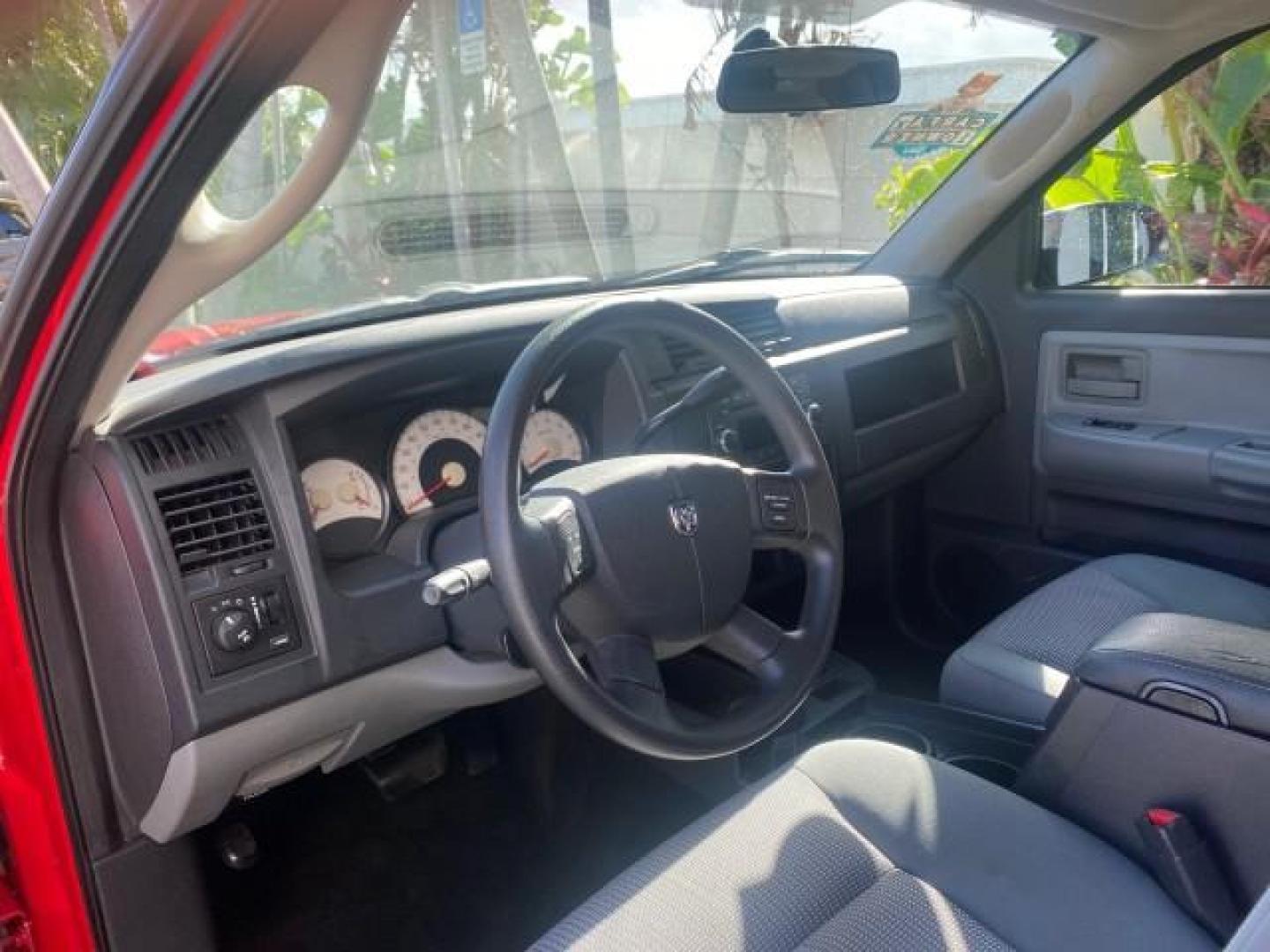 2011 Flame Red /Dark Khaki/Medium Khaki Interior Ram Dakota Bighorn/Lonestar LOW MILES 65,882 1 OWNER (1D7RE3BK7BS) with an 3.7L V6 Engine engine, Automatic transmission, located at 4701 North Dixie Hwy, Pompano Beach, FL, 33064, (954) 422-2889, 26.240938, -80.123474 - OUR WEBPAGE FLORIDACARS1.COM HAS OVER 100 PHOTOS AND FREE CARFAX LINK 2011 RAM DAKOTA BIG HORN 1 OWNER VIN: 1D7RE3BK7BS708235 1 D 7 R E 3 B K 7 B S 7 0 8 2 3 5 4 DOOR EXTENDED CAB PICKUP 3.7L V6 F SOHC 12V GASOLINE 20 MPG REAR WHEEL DRIVE Features ABS Brakes Air Conditioning Alloy Wheels AM/FM Stere - Photo#42